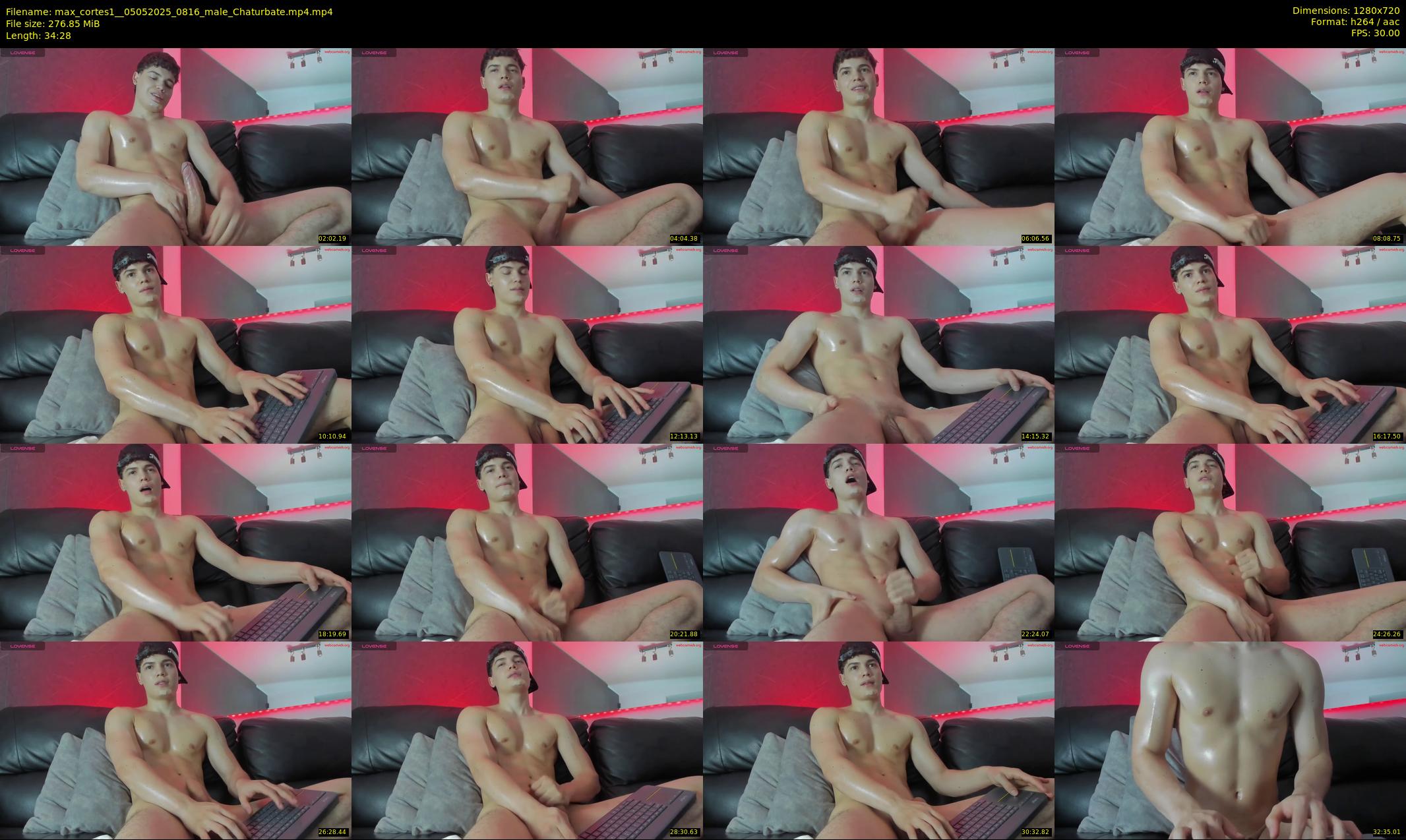 max_cortes1_ — 35 minute Chaturbate male cam show recording, 720p, May 5, 2025