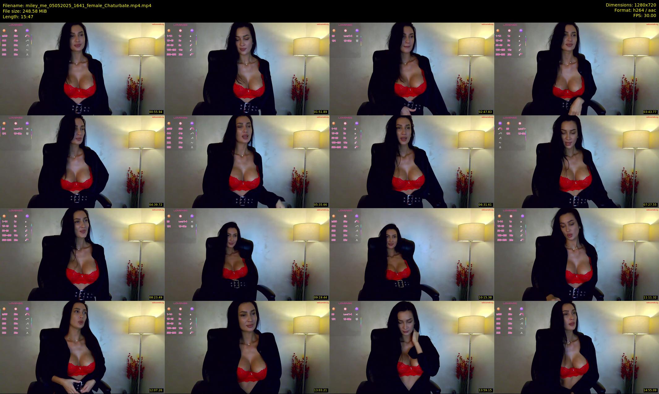 miley_me — 16 minute Chaturbate female cam show recording, 720p, May 5, 2025