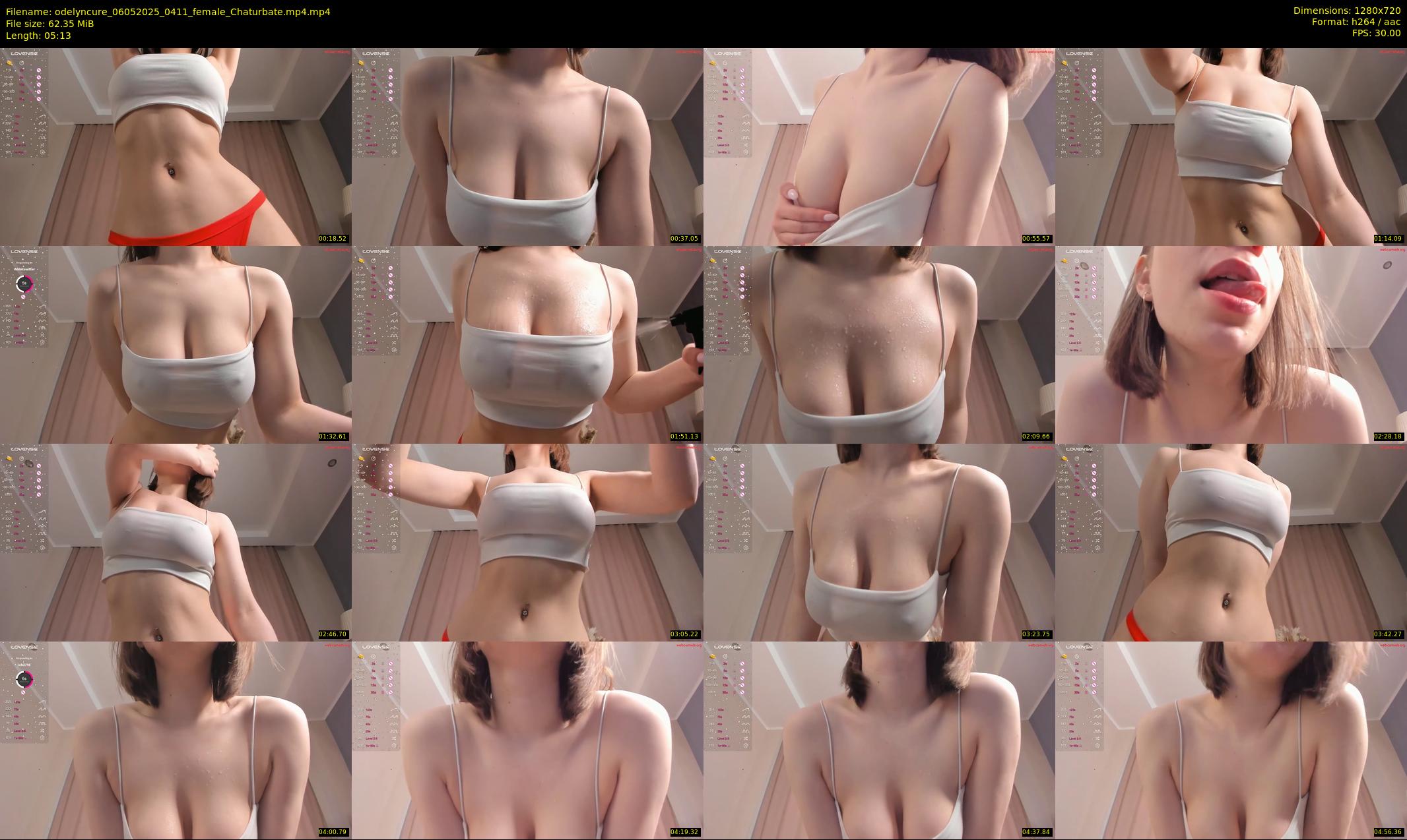 odelyncure — 6 minute Chaturbate female cam show recording, 720p, May 6, 2025