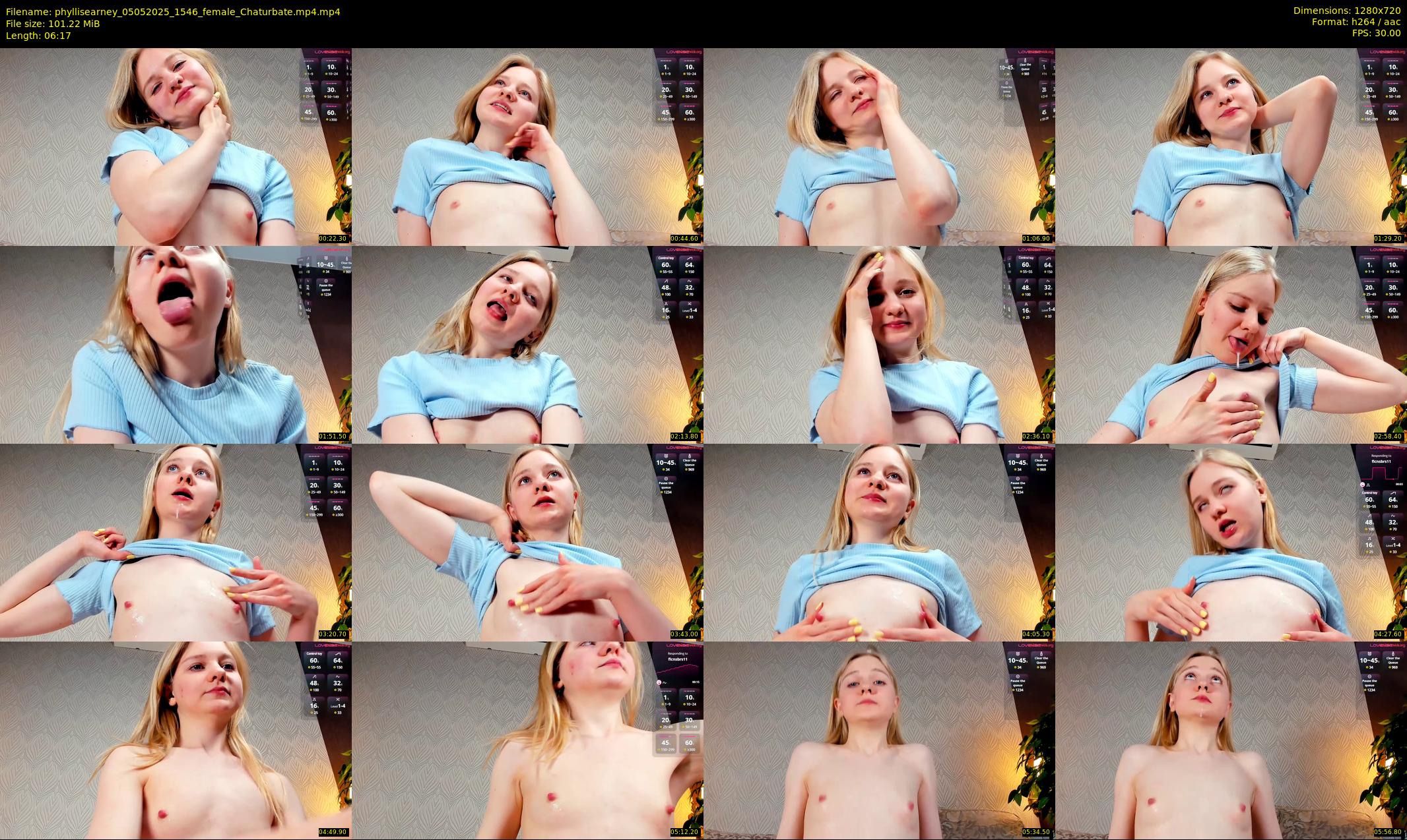 phyllisearney — 7 minute Chaturbate female cam show recording, 720p, May 5, 2025