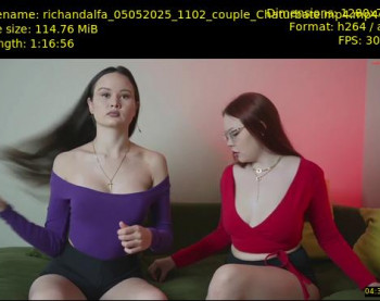 richandalfa — 77 minute Chaturbate couple cam show recording, 720p, May 5, 2025