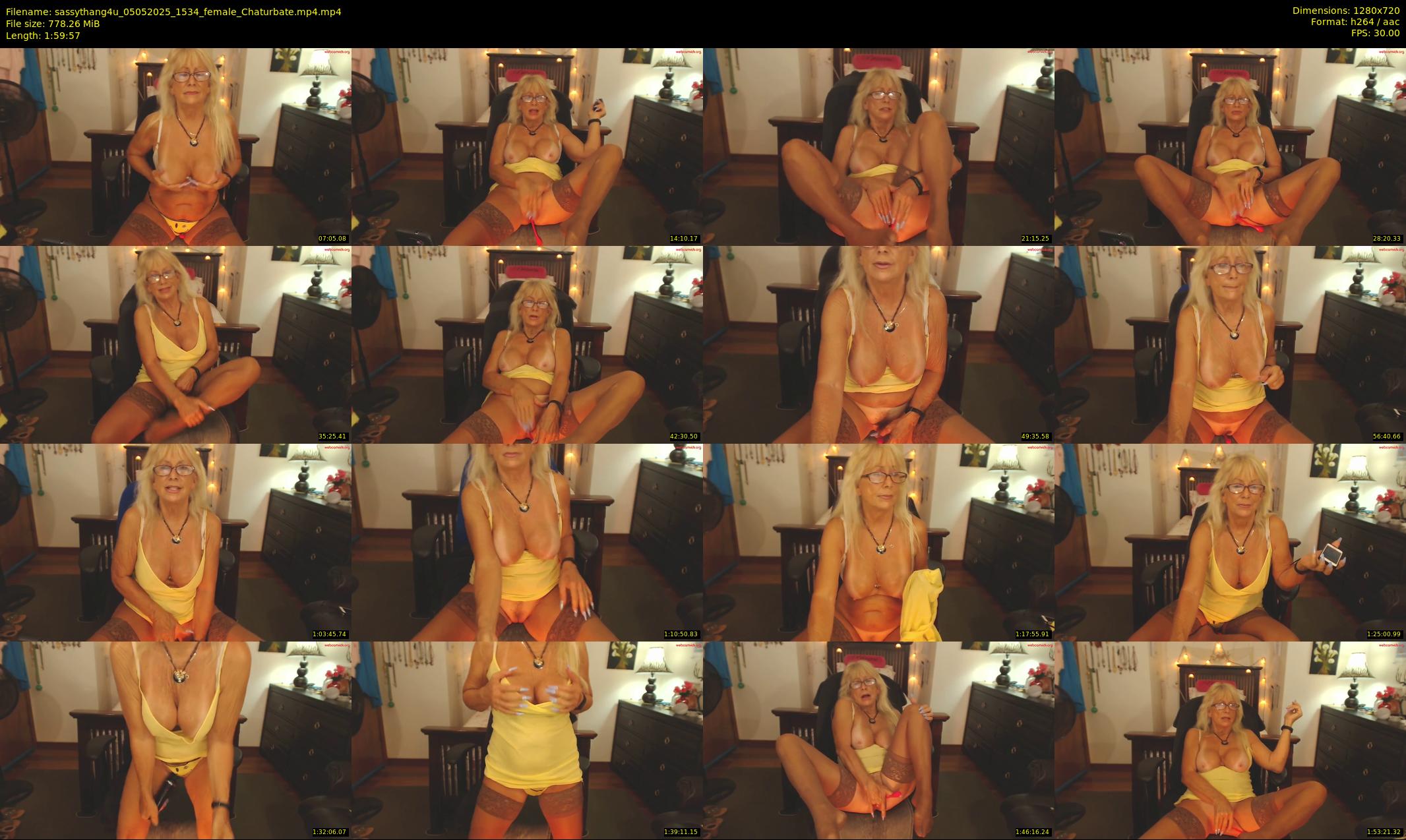 sassythang4u — 120 minute Chaturbate female cam show recording, 720p, May 5, 2025