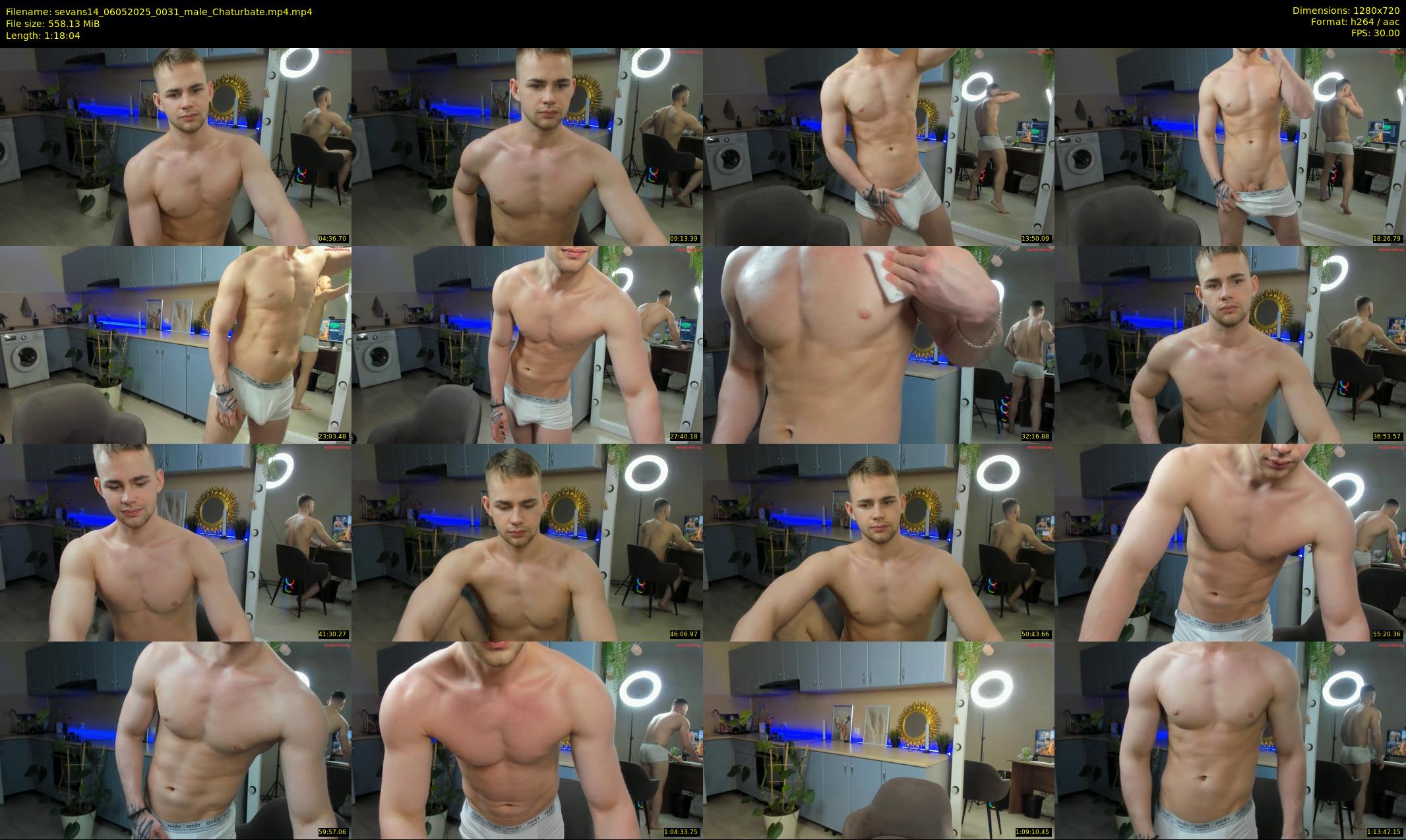 sevans14 — 79 minute Chaturbate male cam show recording, 720p, May 6, 2025
