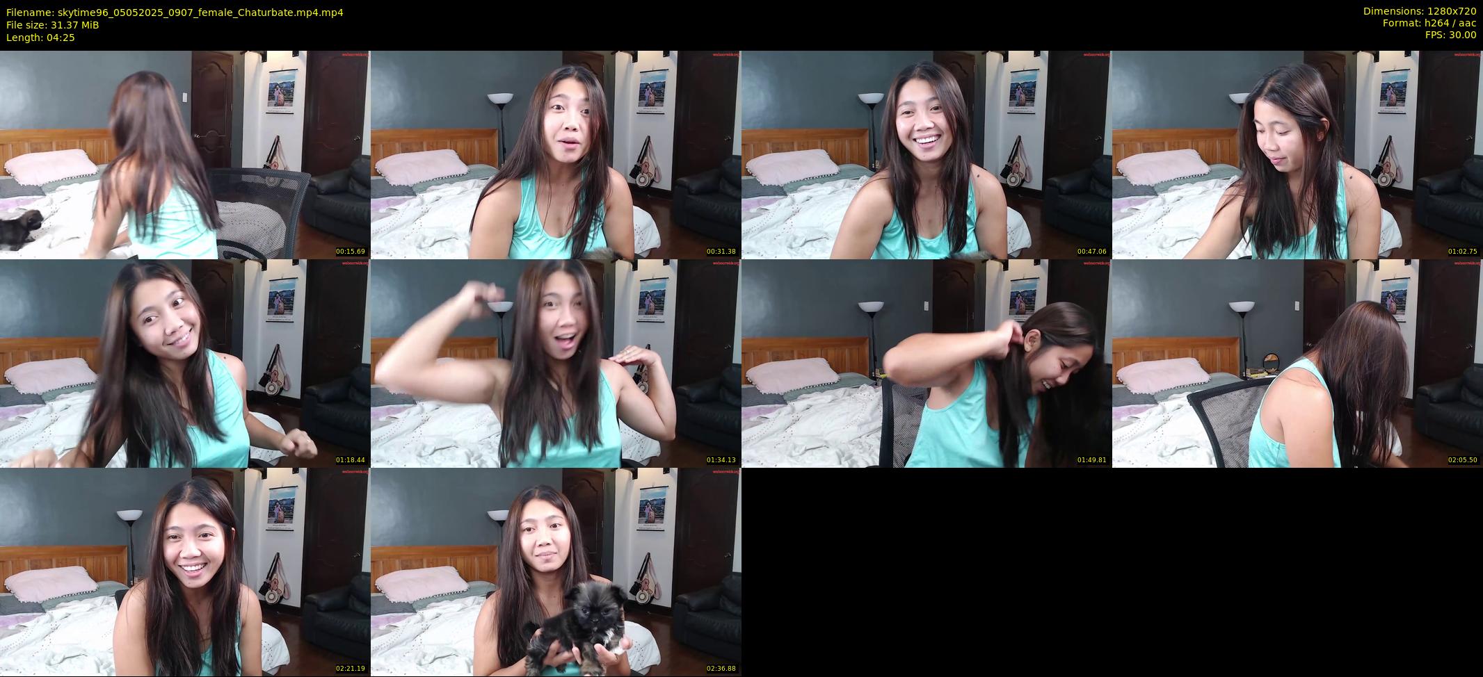 skytime96 — 5 minute Chaturbate female cam show recording, 720p, May 5, 2025
