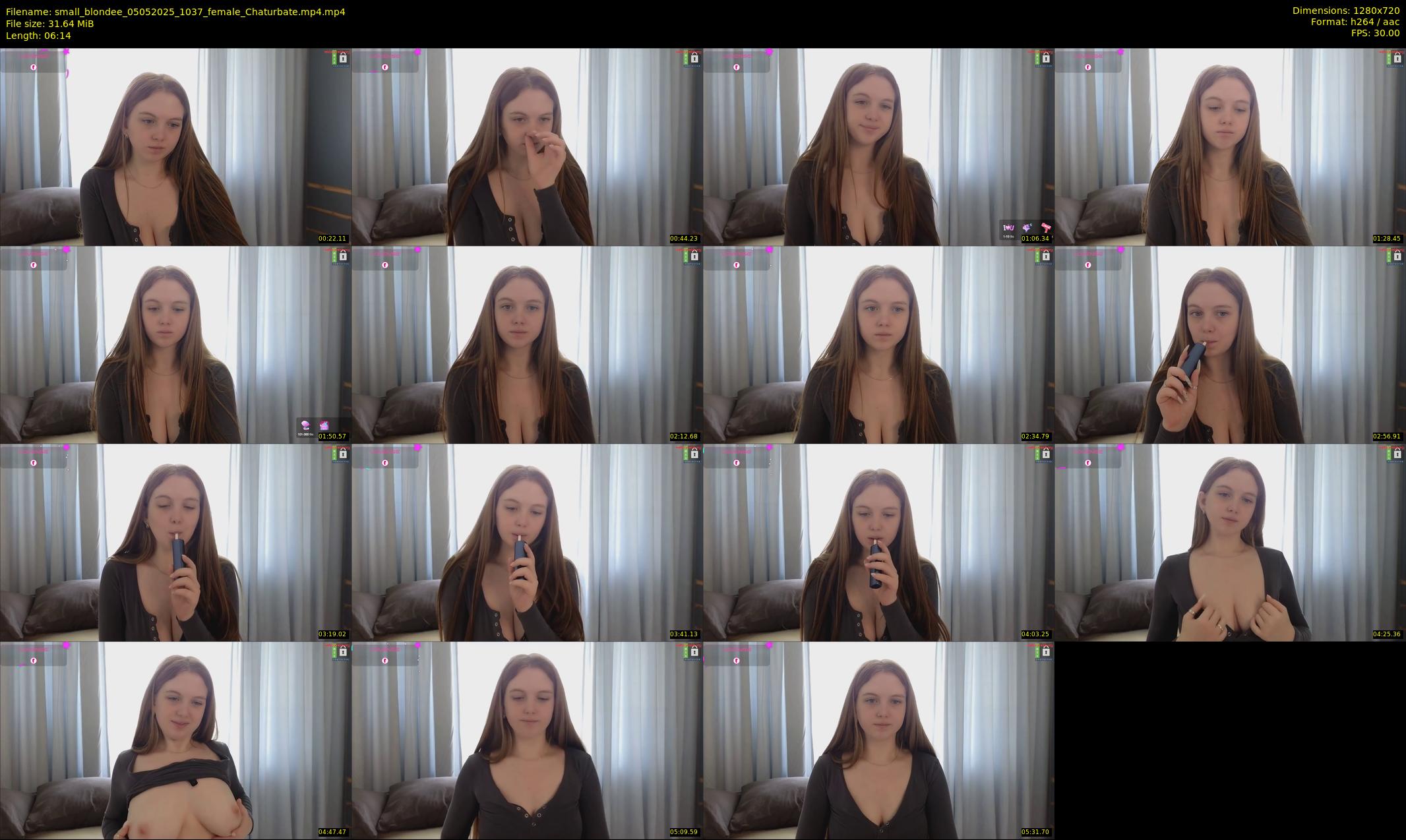 small_blondee — 7 minute Chaturbate female cam show recording, 720p, May 5, 2025