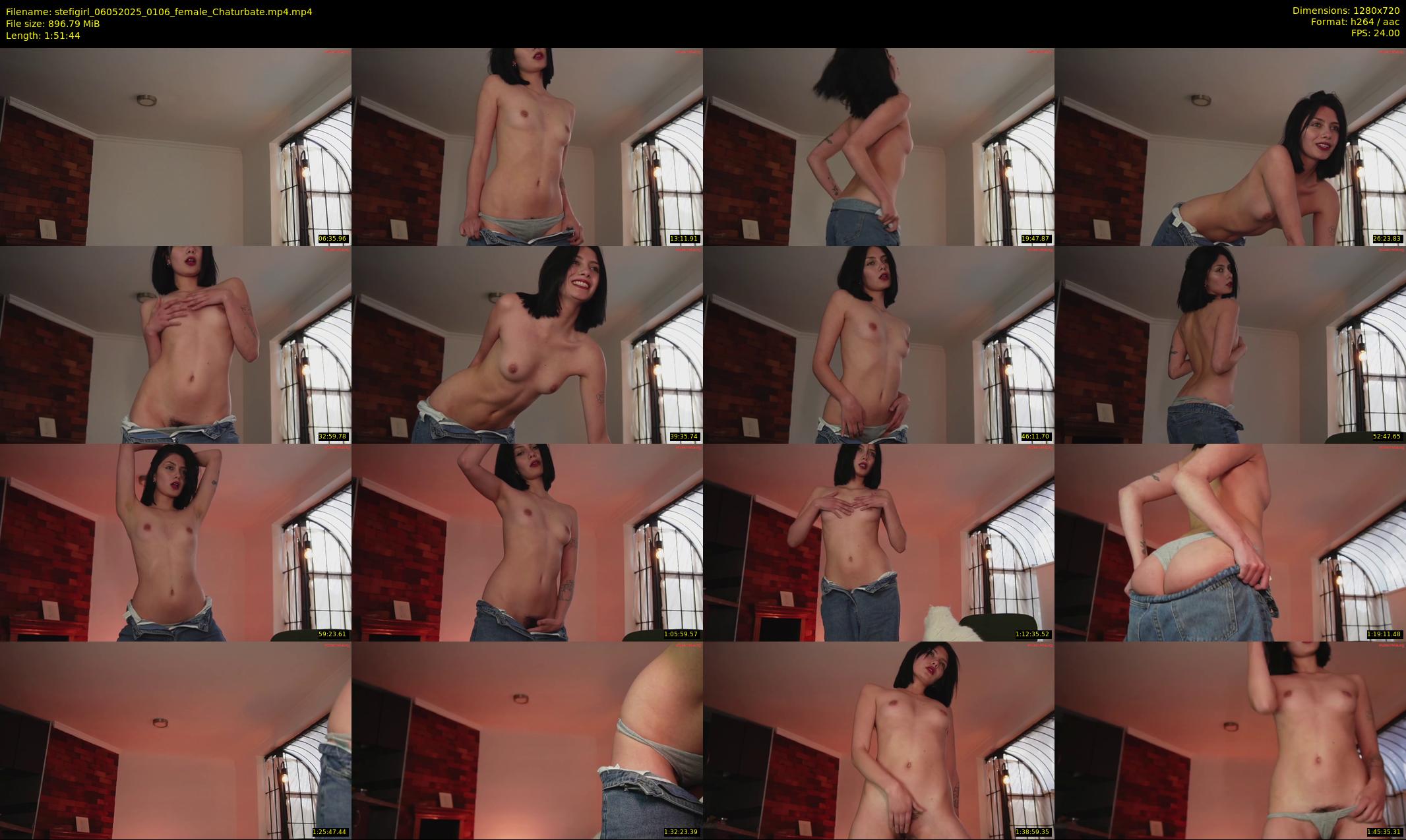 stefigirl — 112 minute Chaturbate female cam show recording, 720p, May 6, 2025