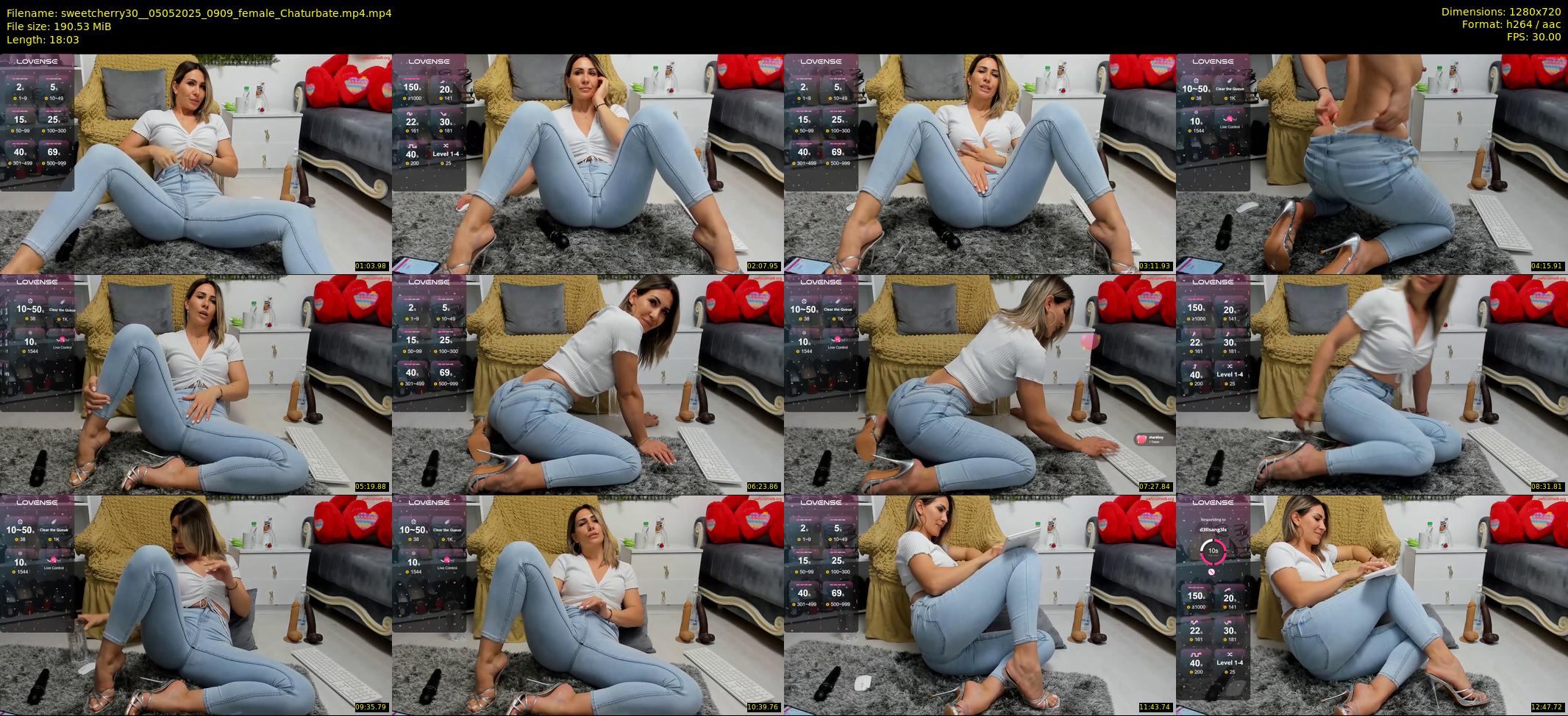 sweetcherry30_ — 19 minute Chaturbate female cam show recording, 720p, May 5, 2025