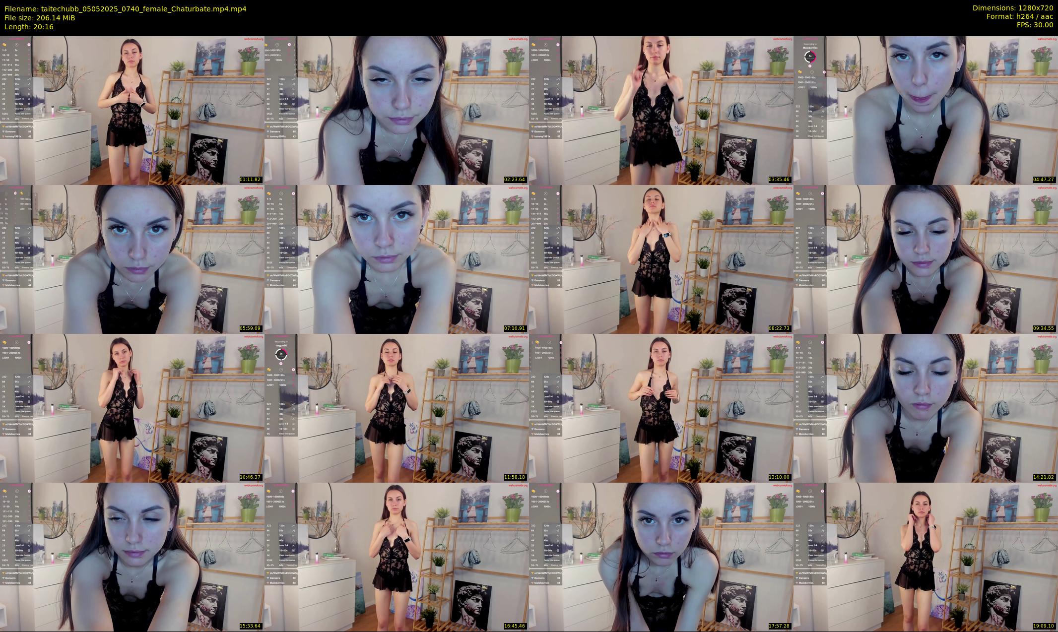 taitechubb — 21 minute Chaturbate female cam show recording, 720p, May 5, 2025
