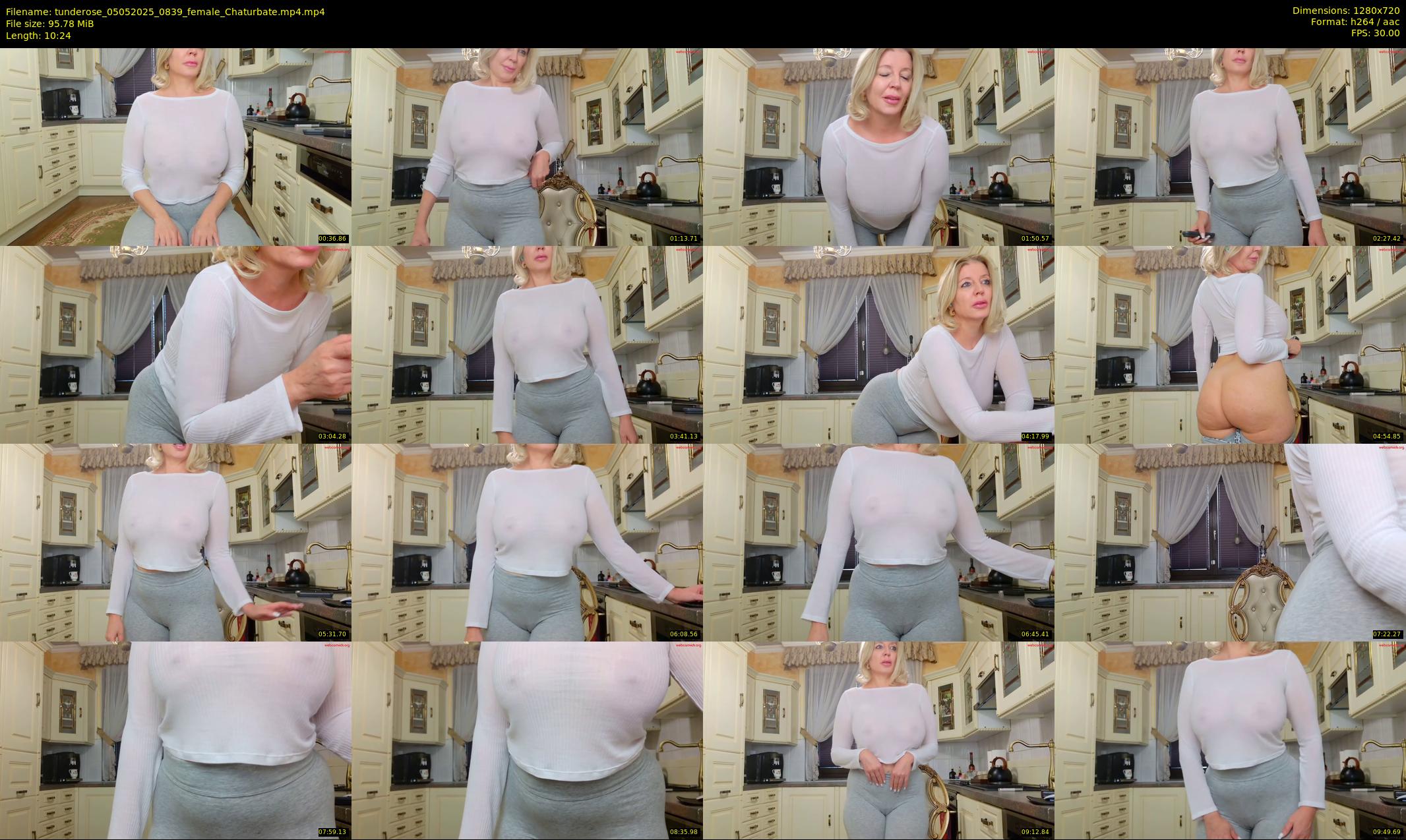tunderose — 11 minute Chaturbate female cam show recording, 720p, May 5, 2025