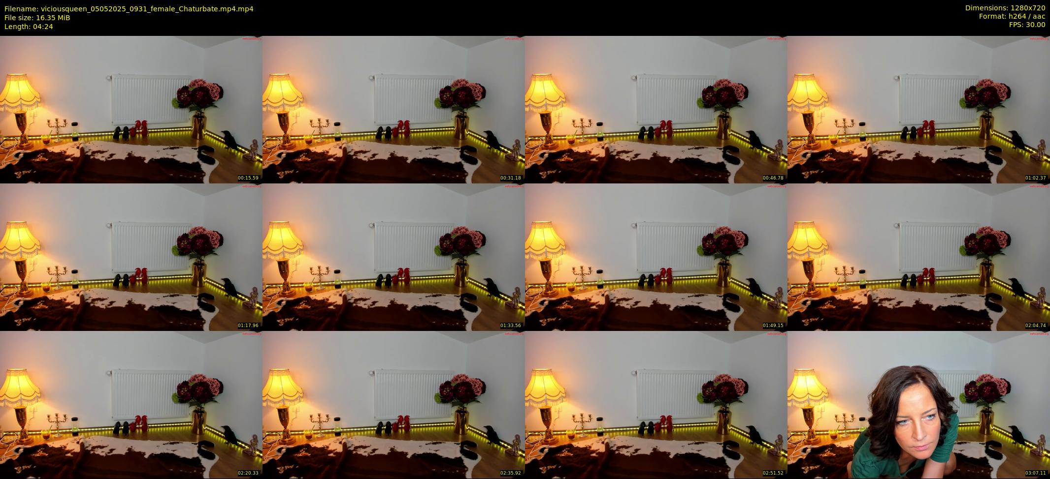 viciousqueen — 5 minute Chaturbate female cam show recording, 720p, May 5, 2025