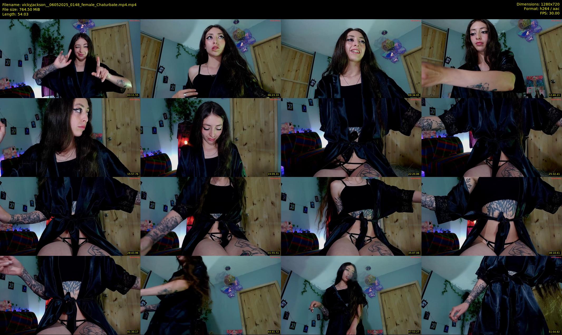vickyjackson_ — 55 minute Chaturbate female cam show recording, 720p, May 6, 2025