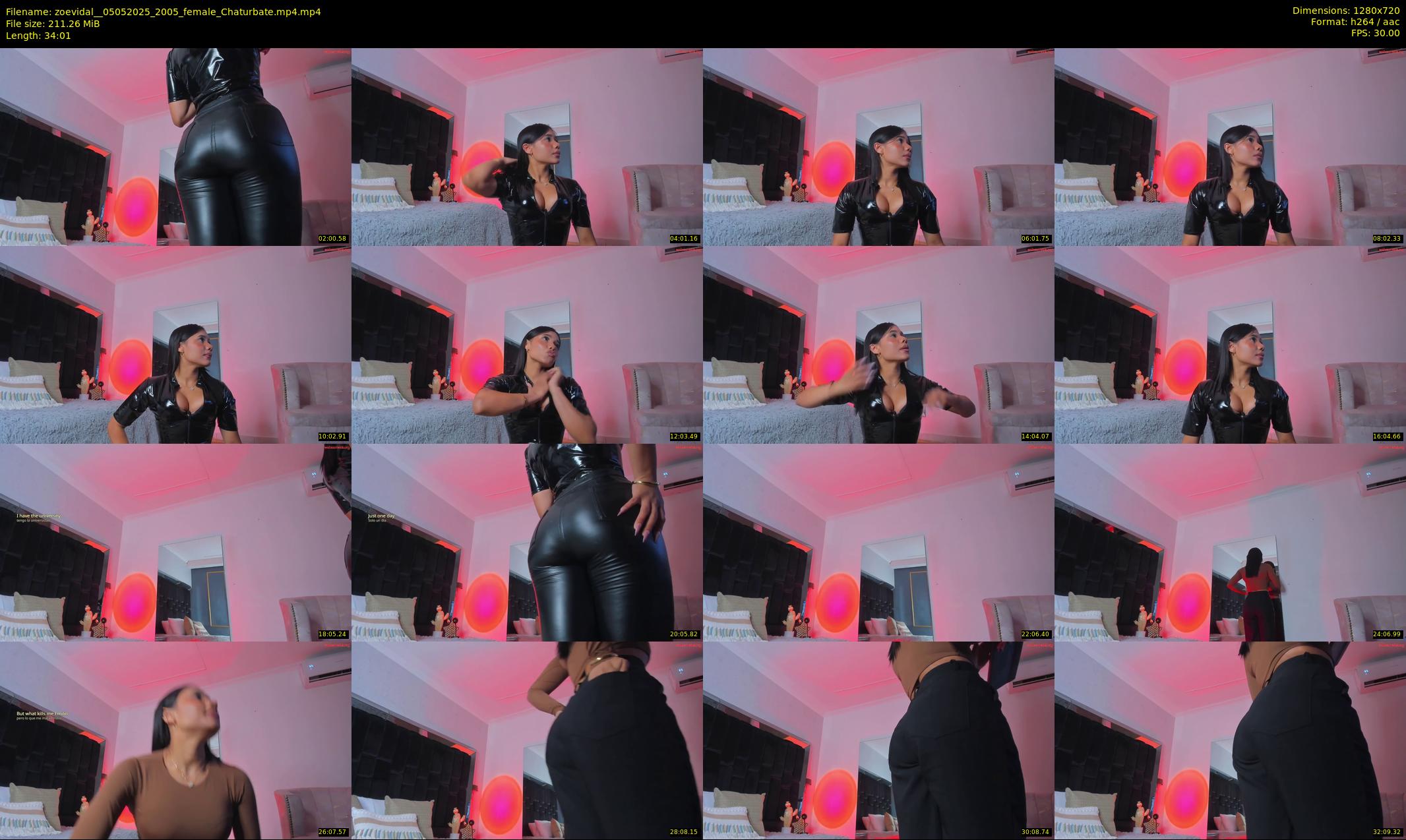 zoevidal_ — 35 minute Chaturbate female cam show recording, 720p, May 5, 2025