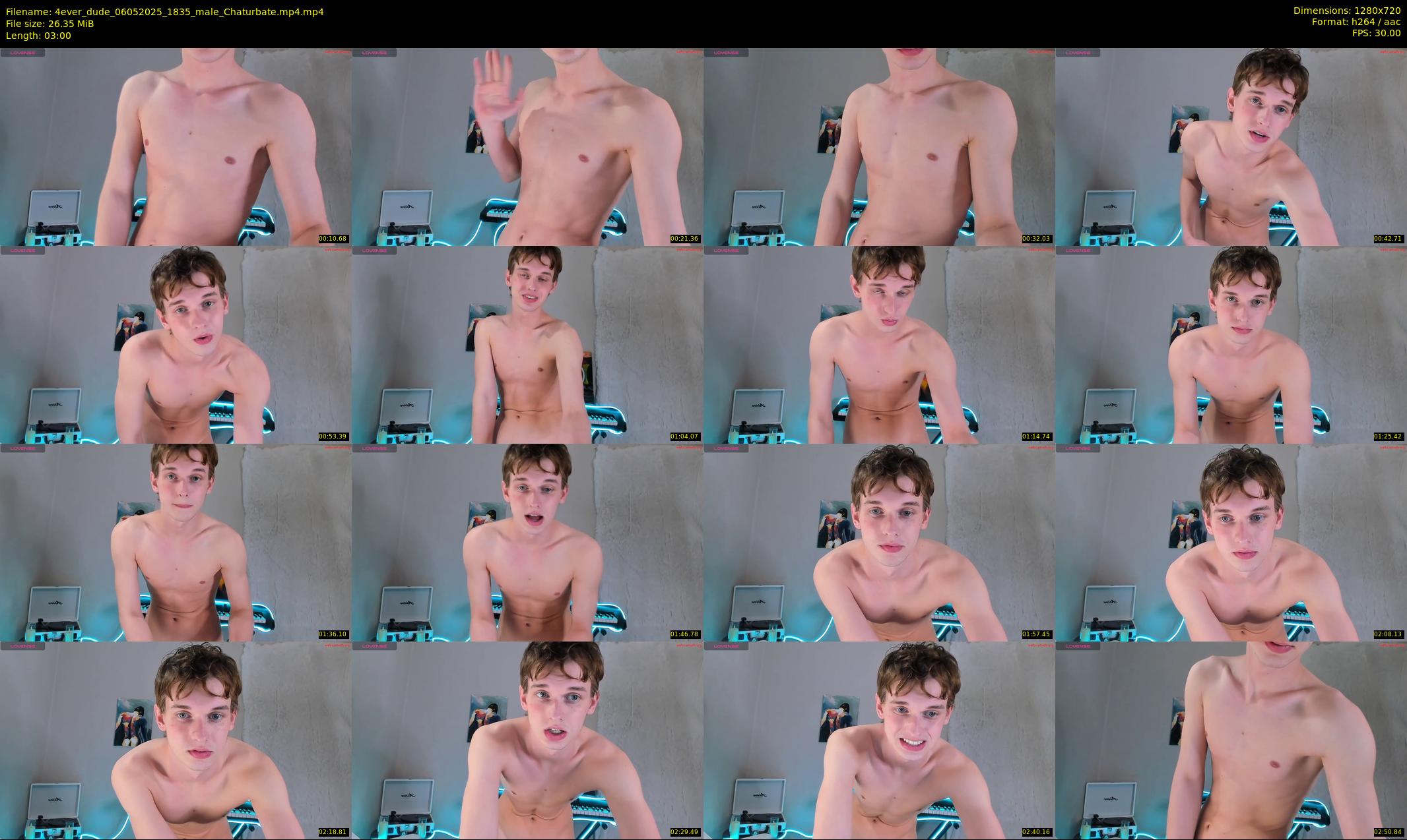 4ever_dude — 3 minute Chaturbate male cam show recording, 720p, May 6, 2025