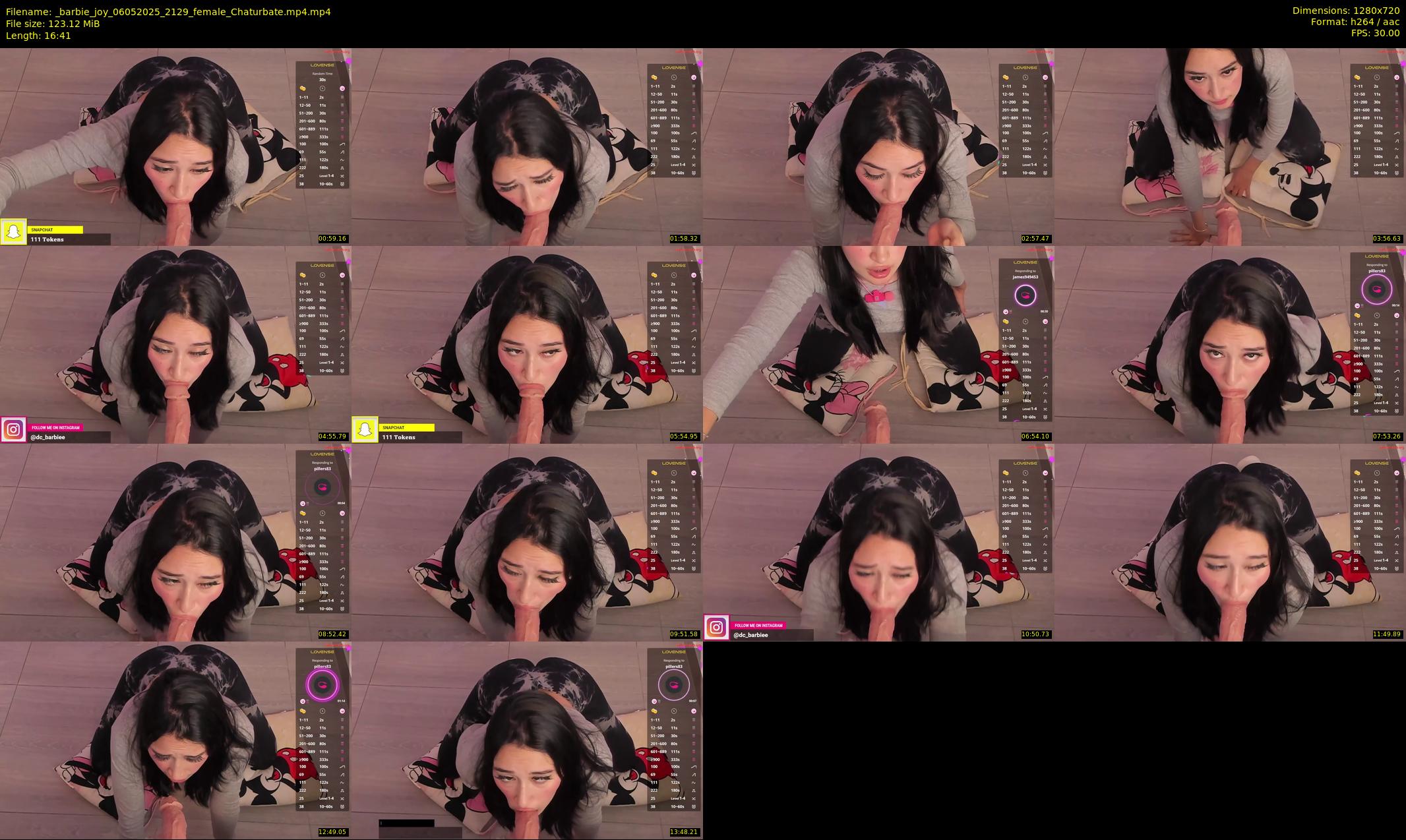 _barbie_joy — 17 minute Chaturbate female cam show recording, 720p, May 6, 2025