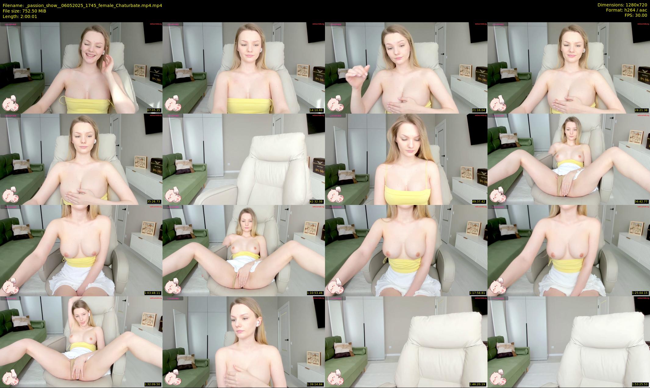 _passion_show_ — 121 minute Chaturbate couple cam show recording, 720p, May 6, 2025