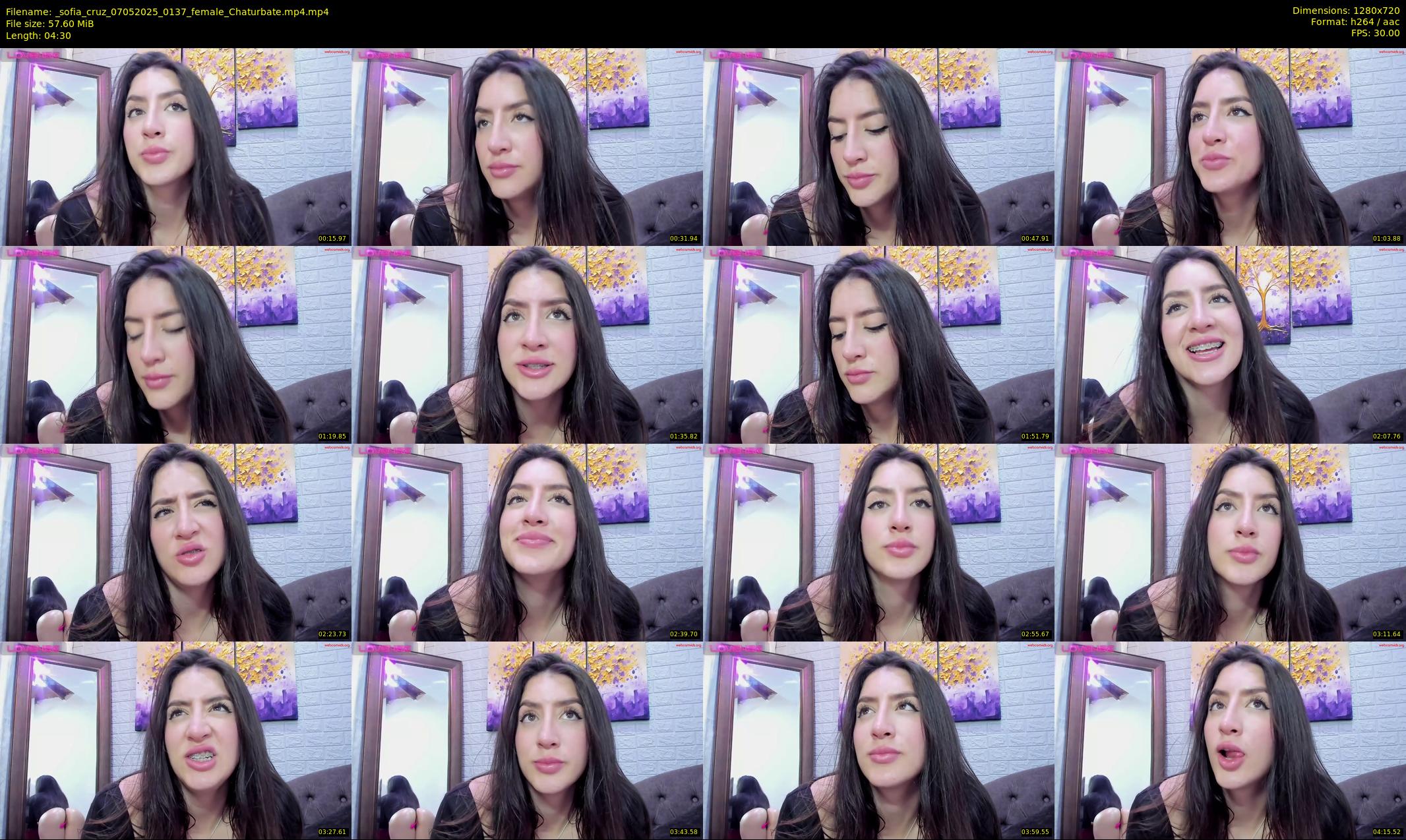 _sofia_cruz — 5 minute Chaturbate female cam show recording, 720p, May 7, 2025