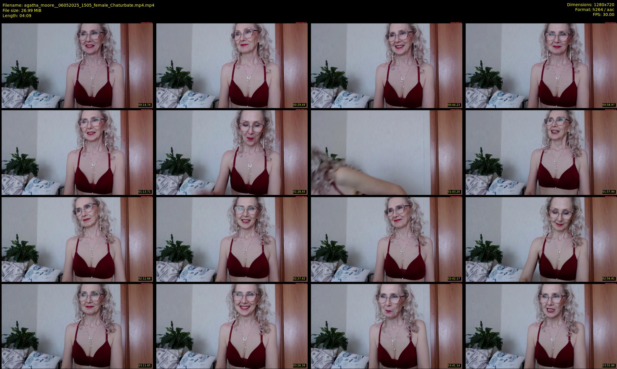agatha_moore_ — 5 minute Chaturbate female cam show recording, 720p, May 6, 2025