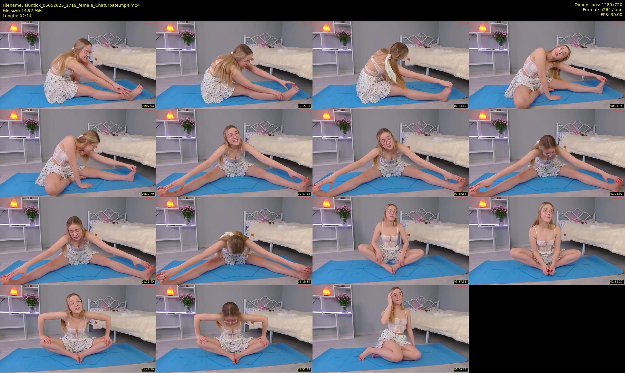 aluntick — 3 minute Chaturbate female cam show recording, 720p, May 6, 2025