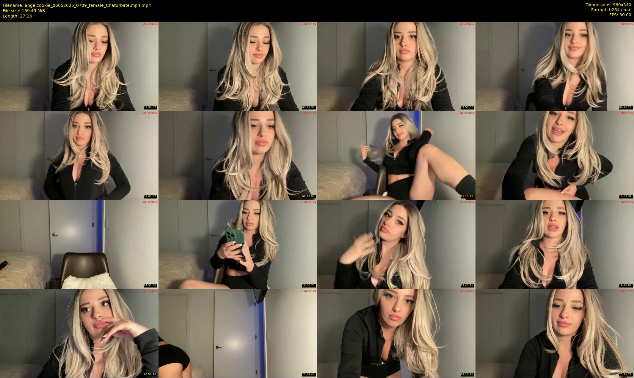 angelcookie — 28 minute Chaturbate female cam show recording, 480p, May 6, 2025
