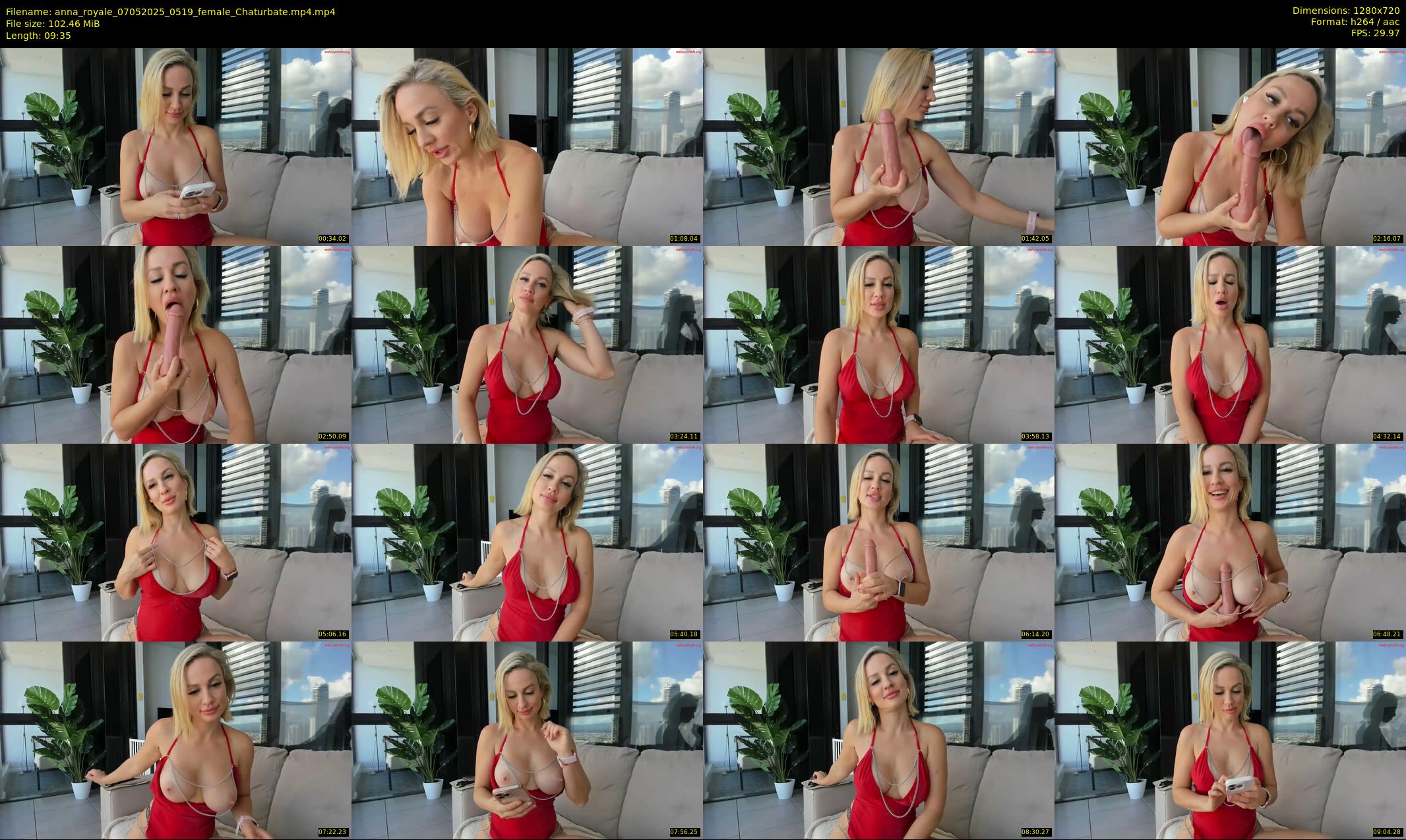 anna_royale — 10 minute Chaturbate female cam show recording, 720p, May 7, 2025
