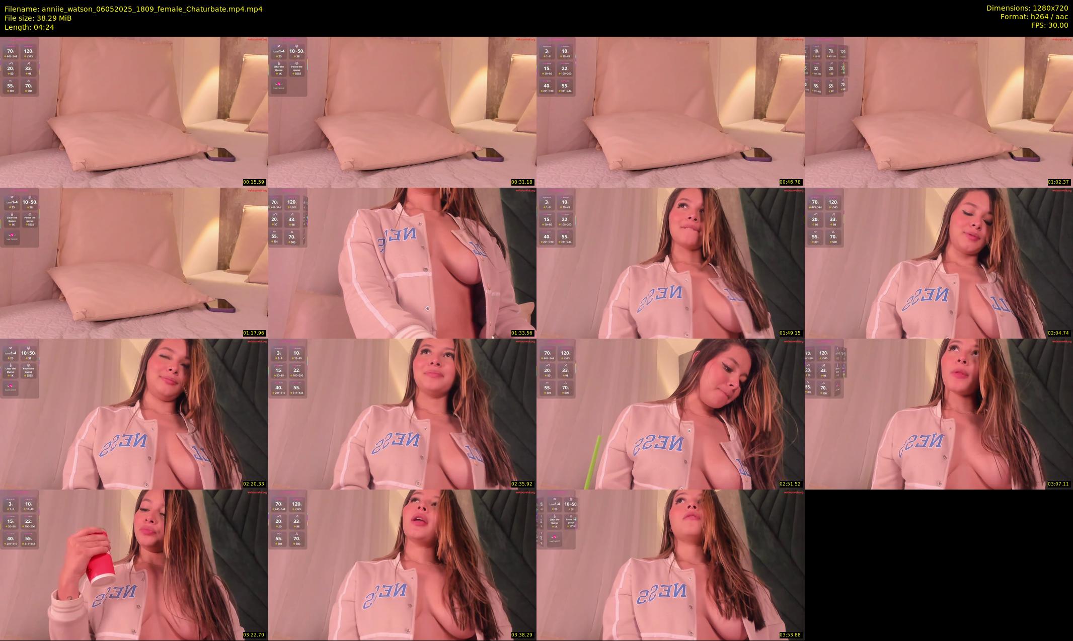 anniie_watson — 5 minute Chaturbate female cam show recording, 720p, May 6, 2025