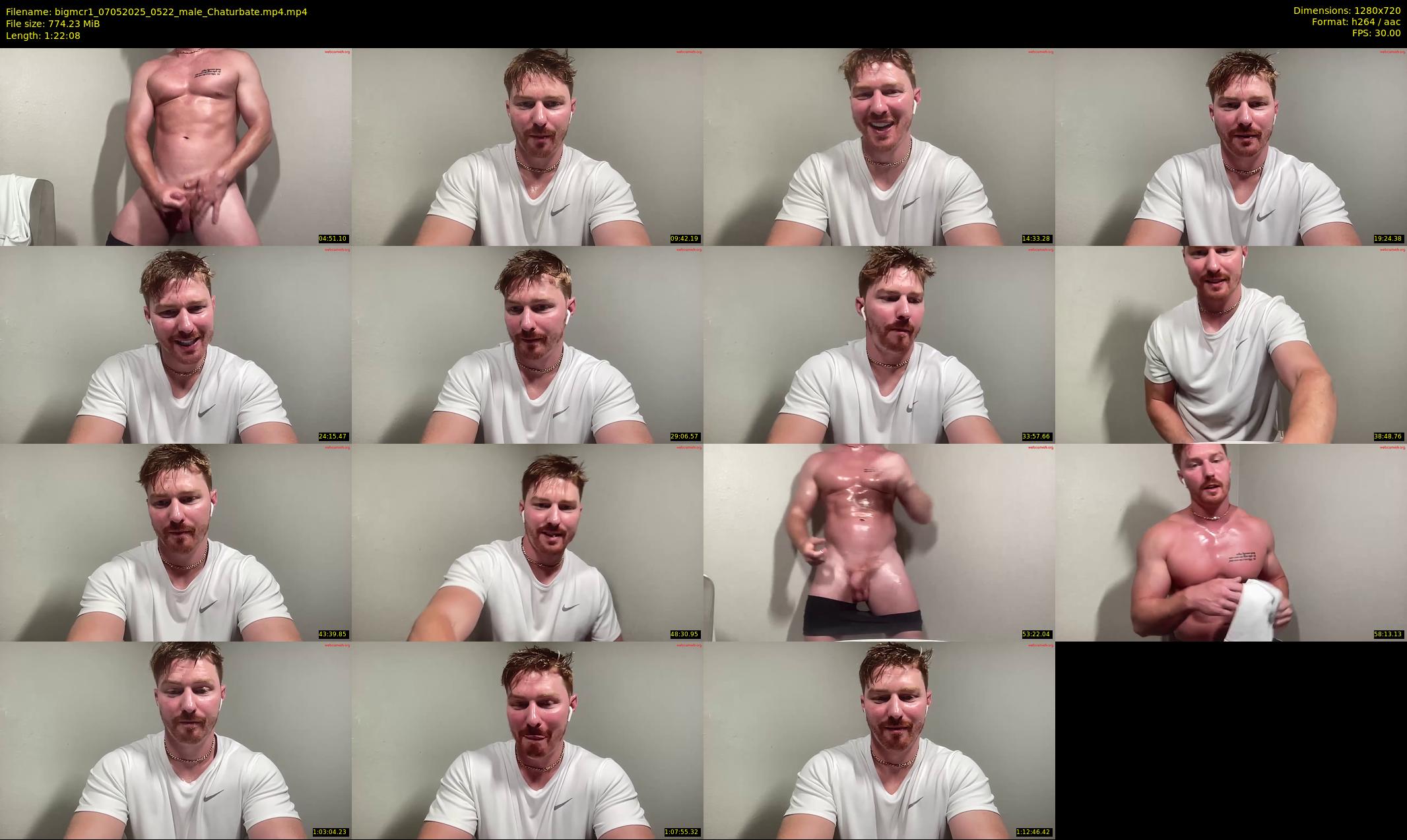 bigmcr1 — 83 minute Chaturbate male cam show recording, 720p, May 7, 2025