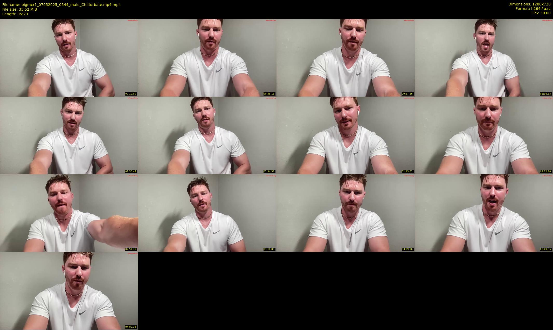 bigmcr1 — 6 minute Chaturbate male cam show recording, 720p, May 7, 2025