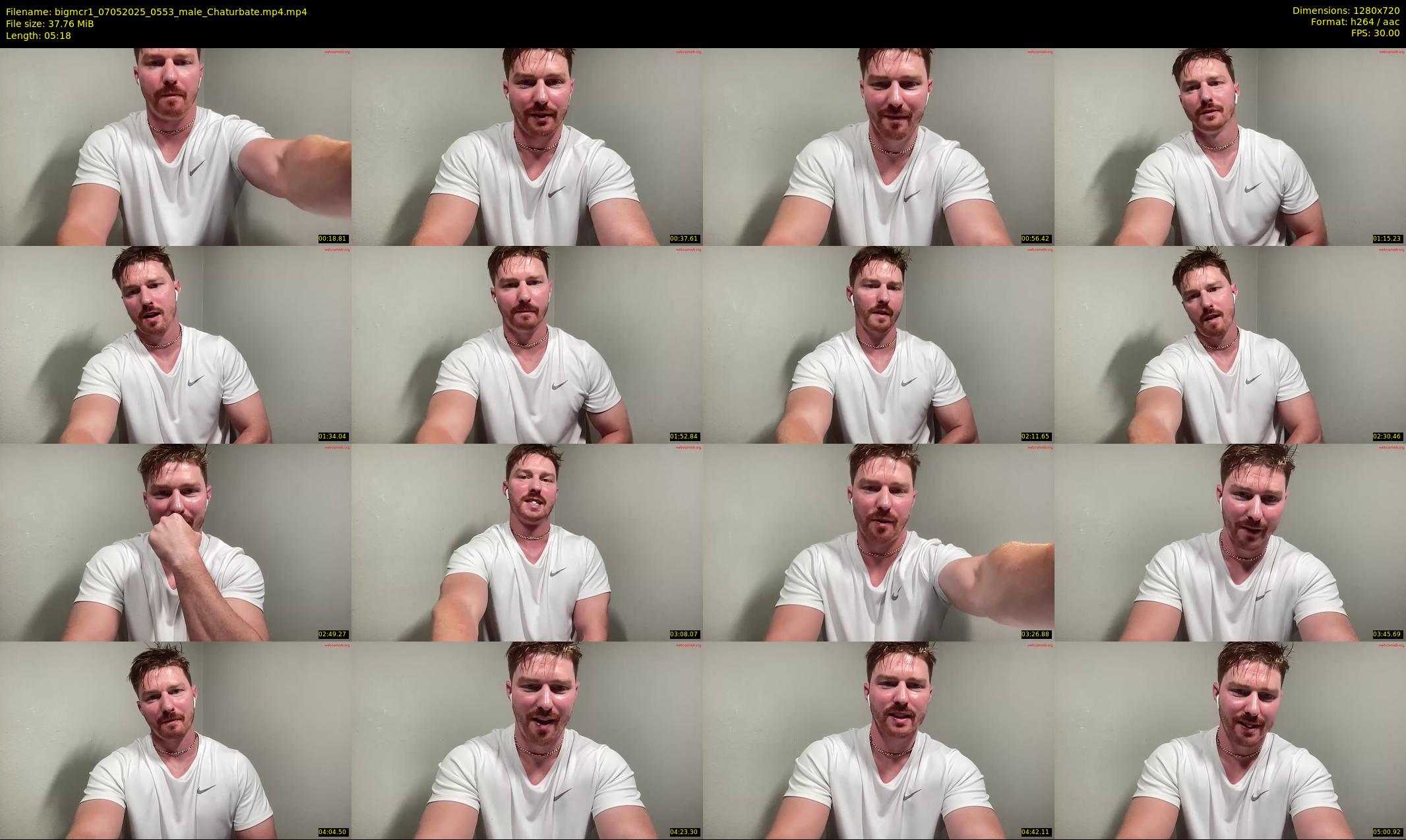 bigmcr1 — 6 minute Chaturbate male cam show recording, 720p, May 7, 2025