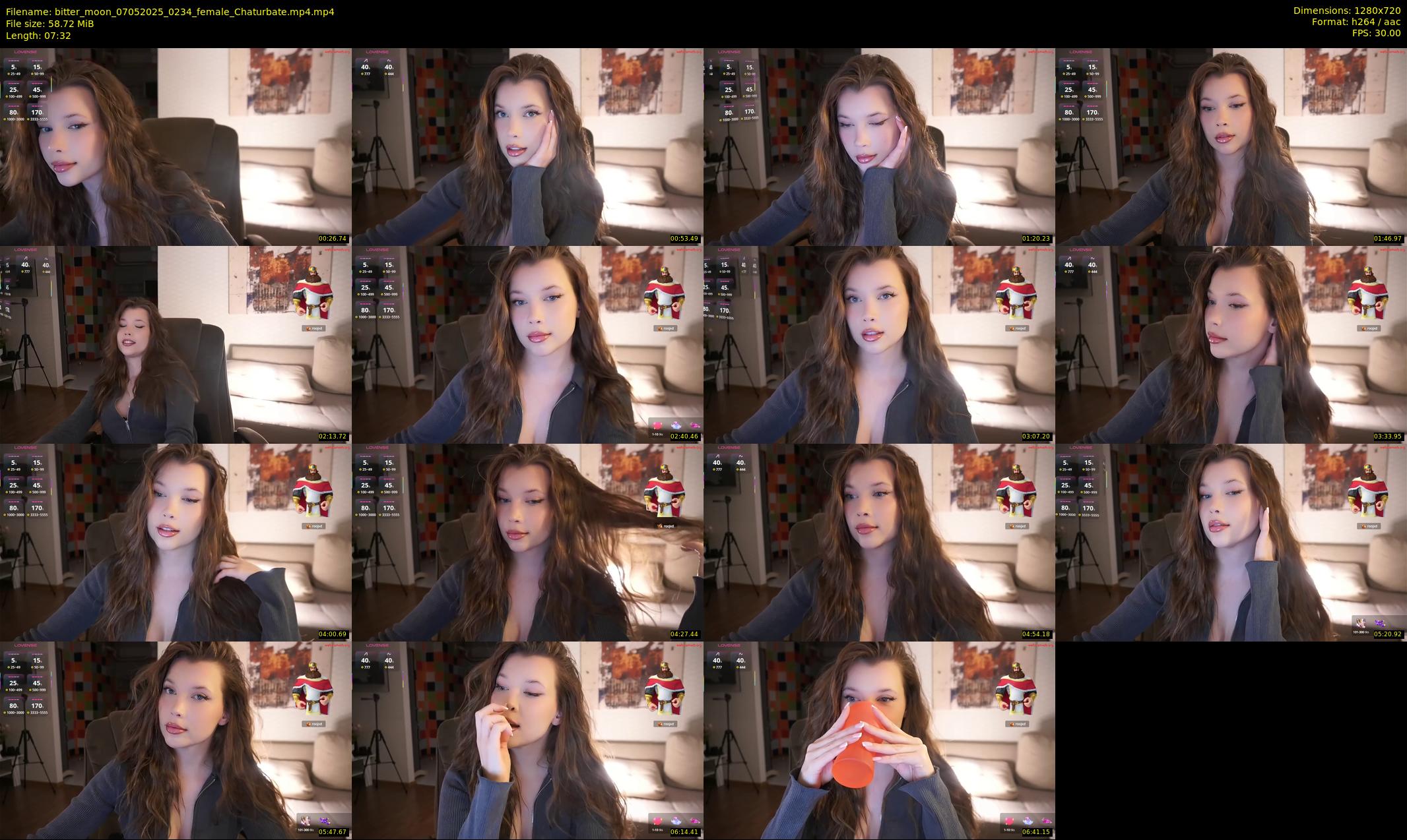 bitter_moon — 8 minute Chaturbate female cam show recording, 720p, May 7, 2025