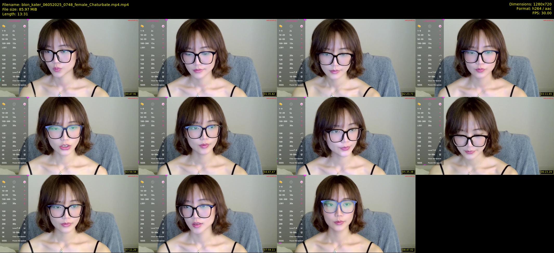blon_kater — 14 minute Chaturbate female cam show recording, 720p, May 6, 2025
