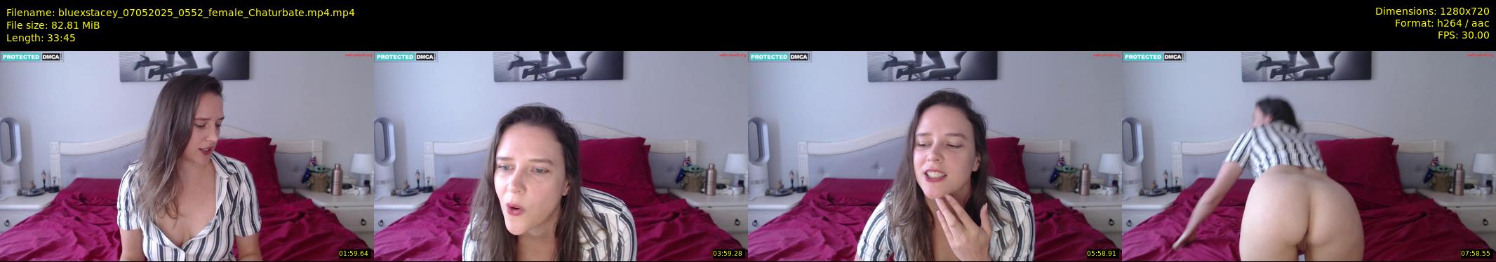 bluexstacey — 34 minute Chaturbate female cam show recording, 720p, May 7, 2025