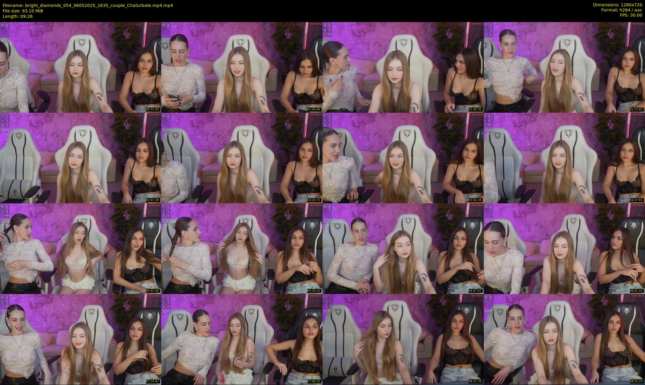 bright_diamonds_054 — 10 minute Chaturbate couple cam show recording, 720p, May 6, 2025