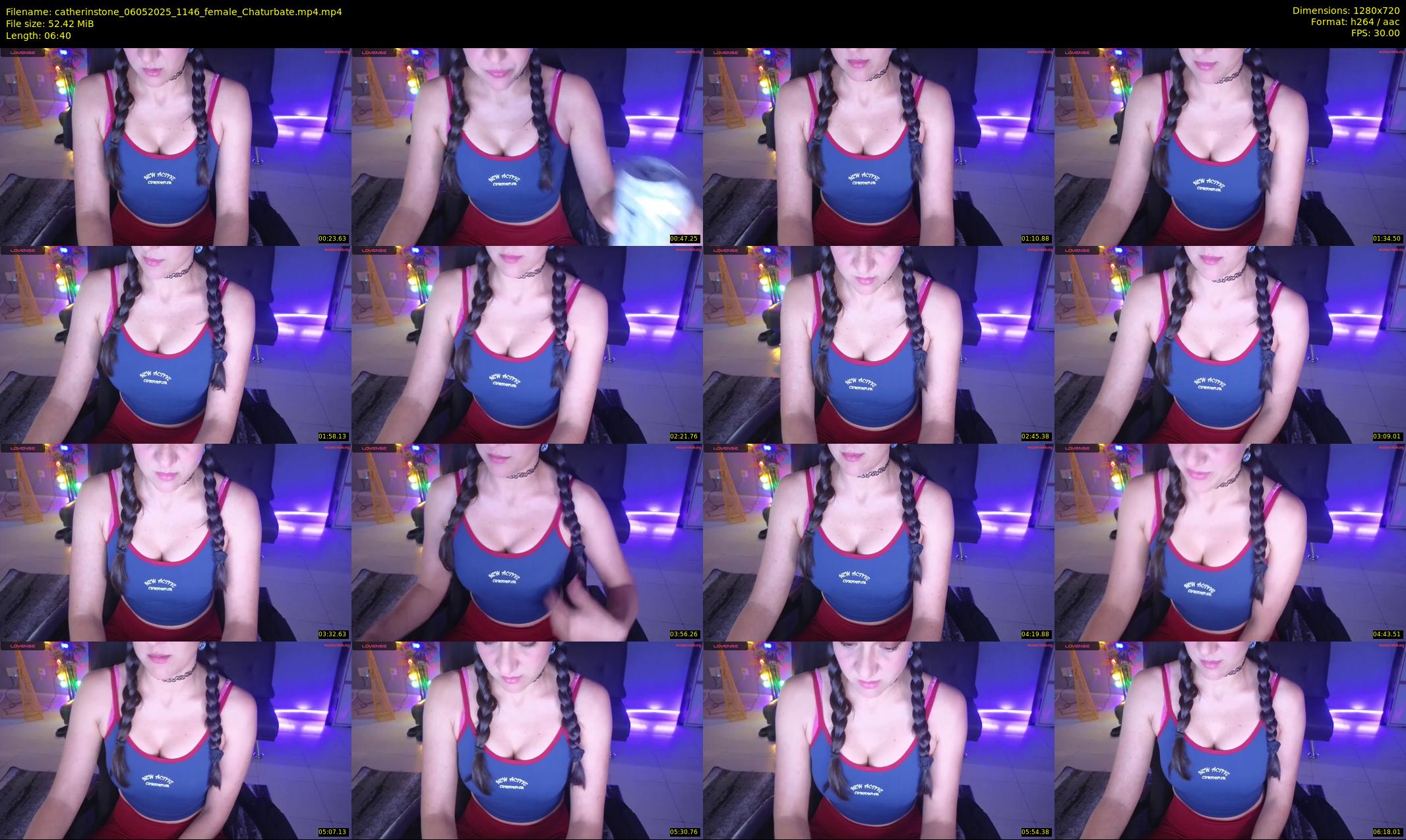 catherinstone — 7 minute Chaturbate female cam show recording, 720p, May 6, 2025