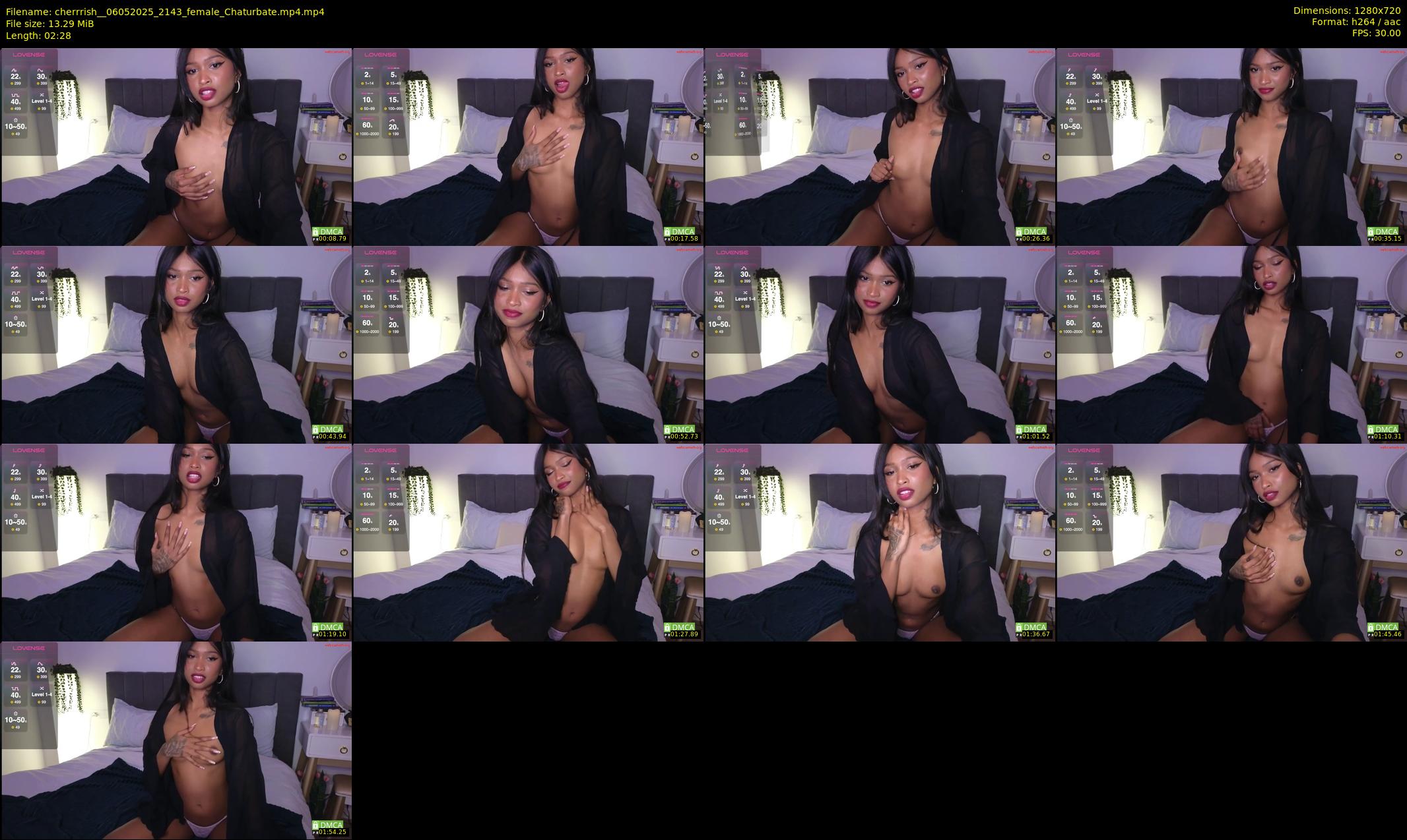 cherrrish_ — 3 minute Chaturbate female cam show recording, 720p, May 6, 2025