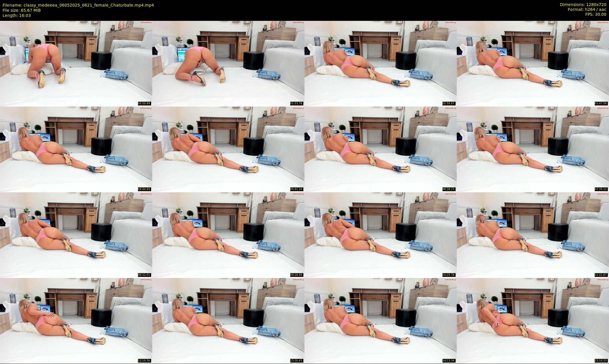 classy_medeeea — 17 minute Chaturbate female cam show recording, 720p, May 6, 2025