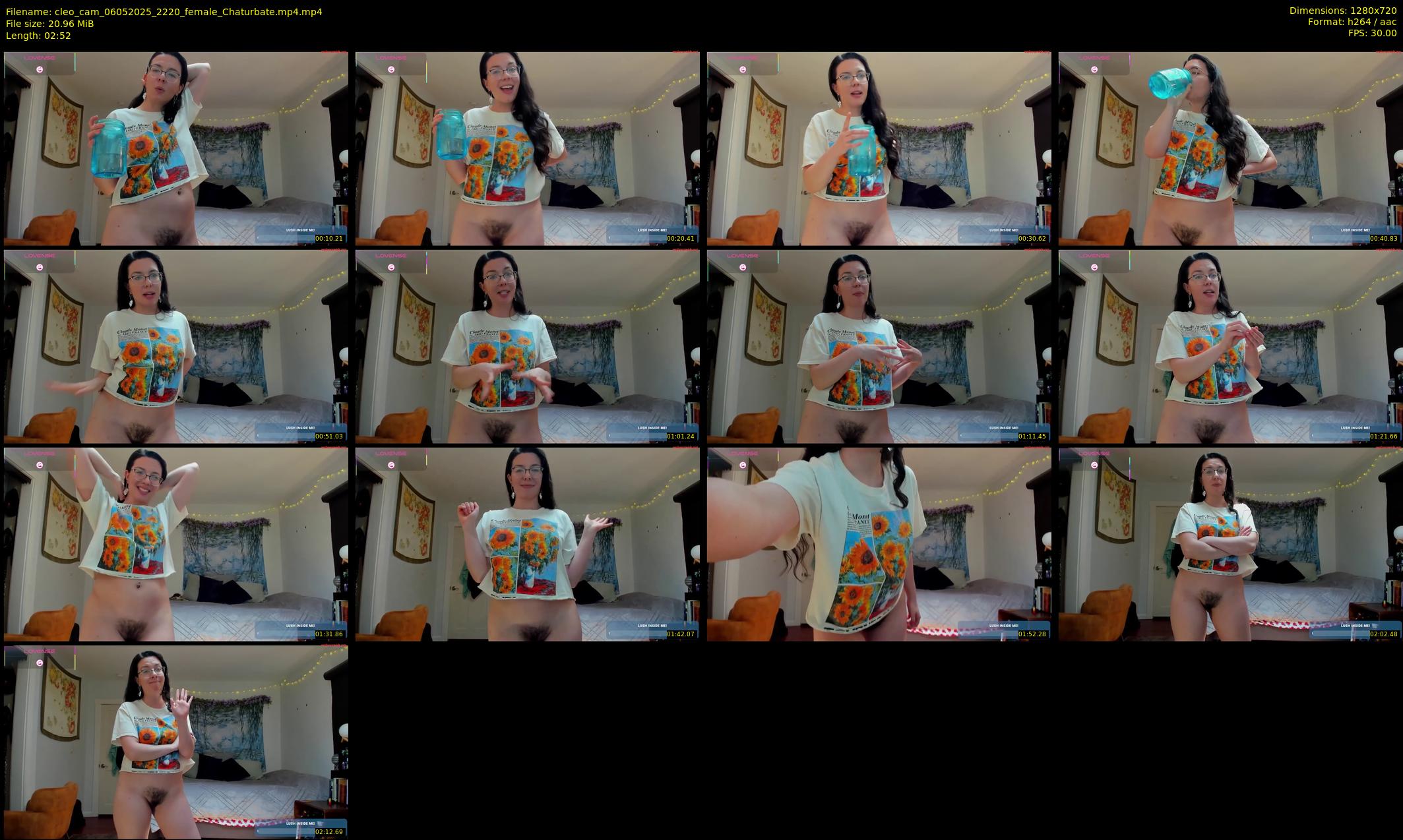 cleo_cam — 3 minute Chaturbate female cam show recording, 720p, May 6, 2025