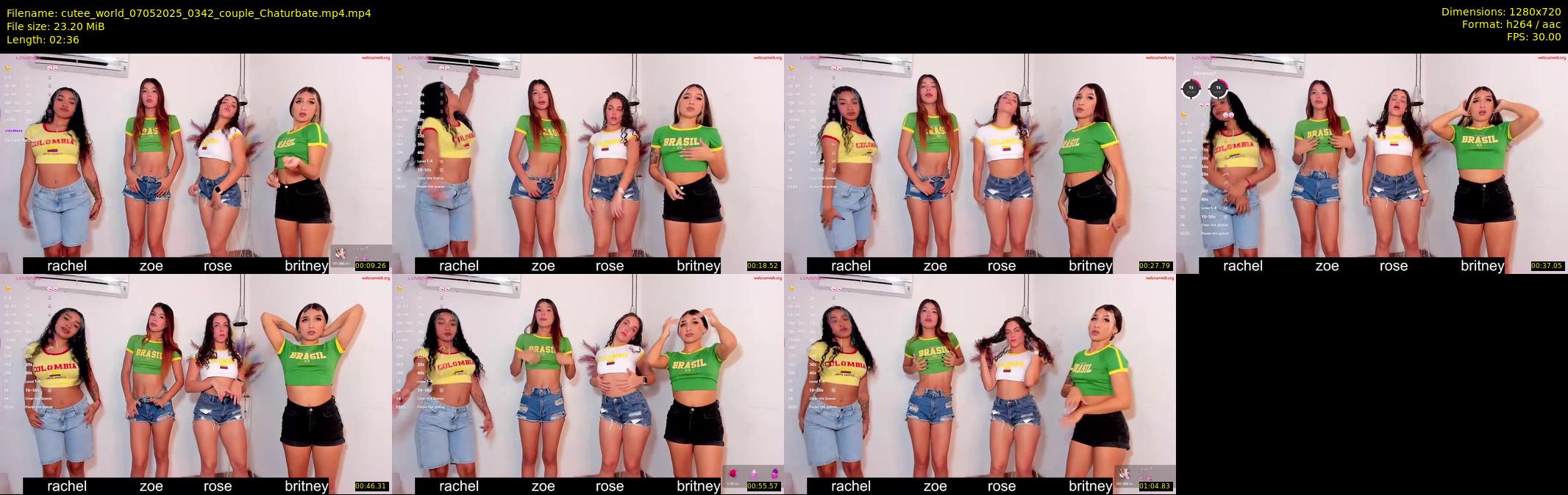 cutee_world — 3 minute Chaturbate female cam show recording, 720p, May 7, 2025