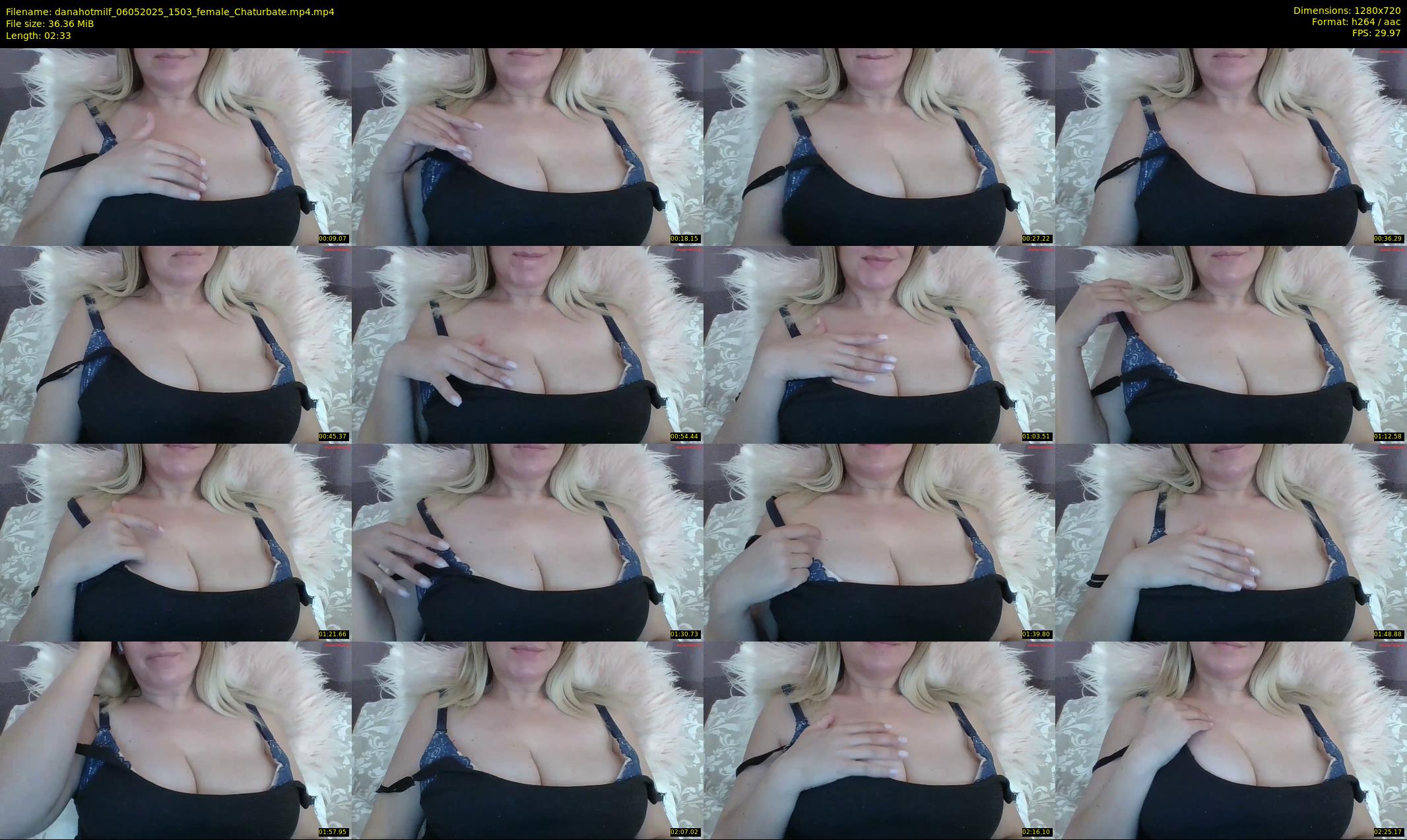 danahotmilf — 3 minute Chaturbate female cam show recording, 720p, May 6, 2025