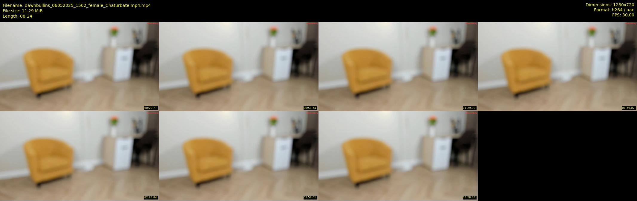 dawnbullins — 9 minute Chaturbate female cam show recording, 720p, May 6, 2025