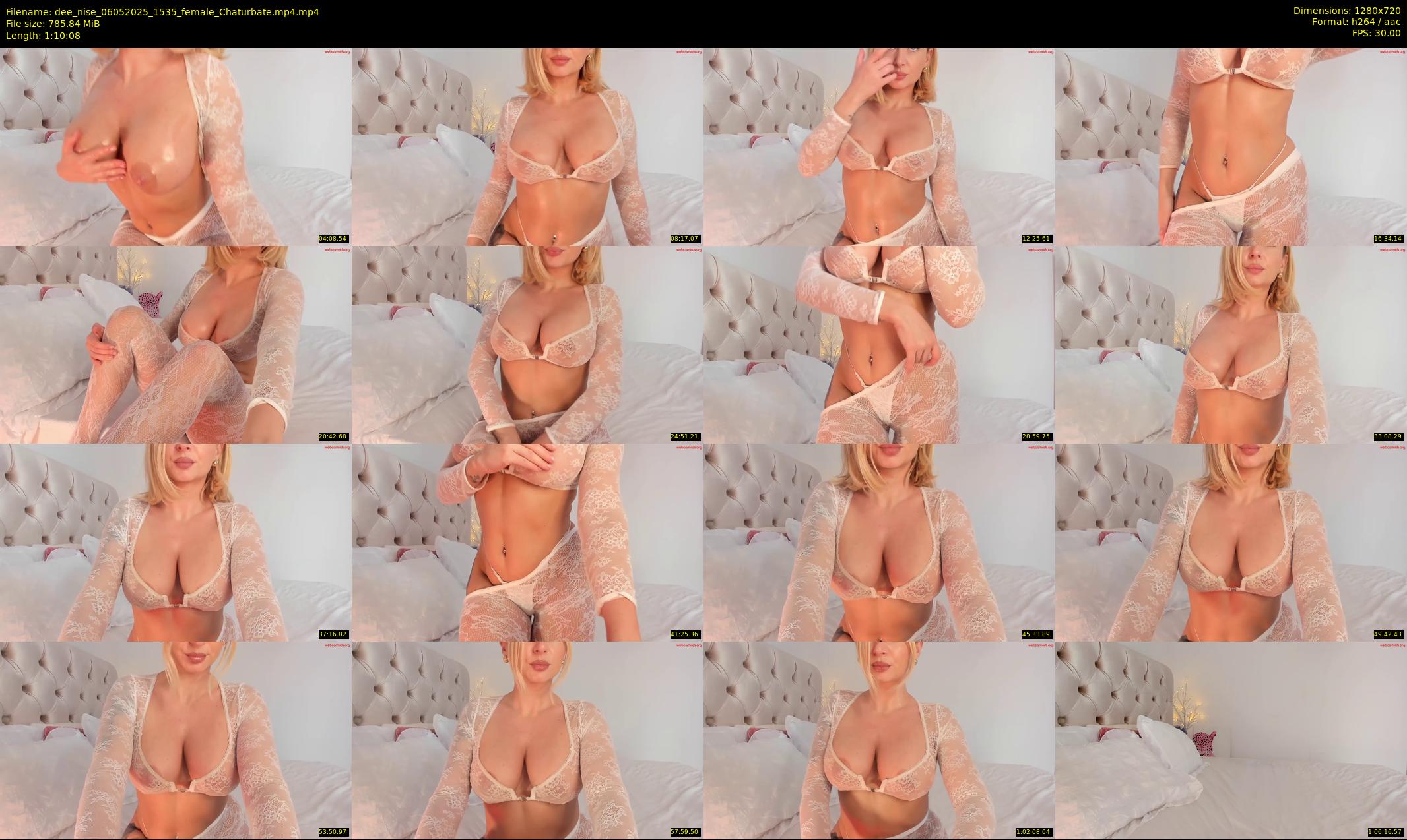 dee_nise — 71 minute Chaturbate female cam show recording, 720p, May 6, 2025