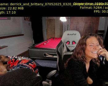 derrick_and_brittany — 18 minute Chaturbate couple cam show recording, 720p, May 7, 2025