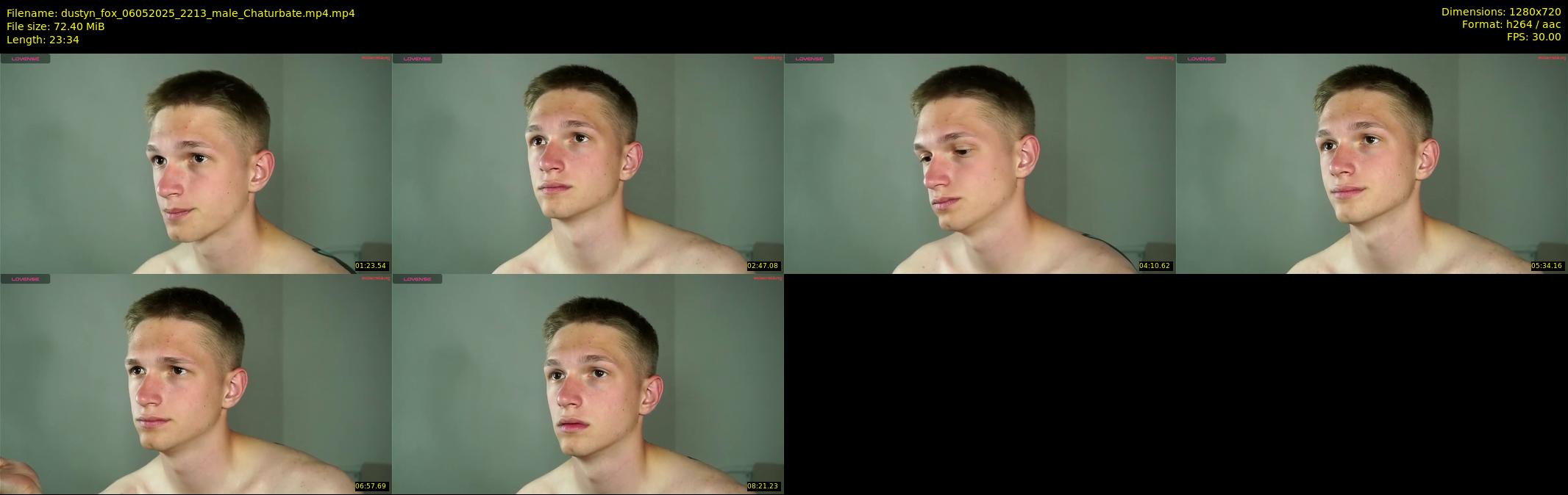 dustyn_fox — 24 minute Chaturbate male cam show recording, 720p, May 6, 2025