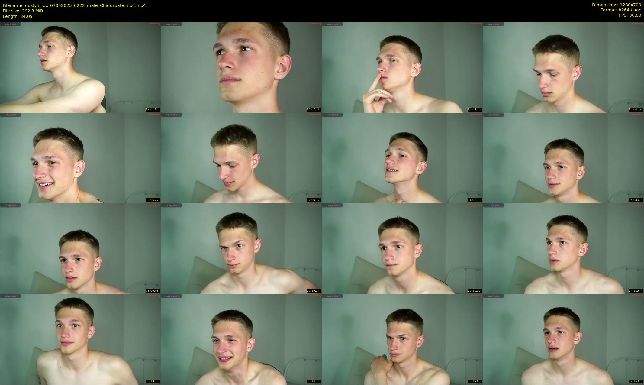 dustyn_fox — 35 minute Chaturbate male cam show recording, 720p, May 7, 2025