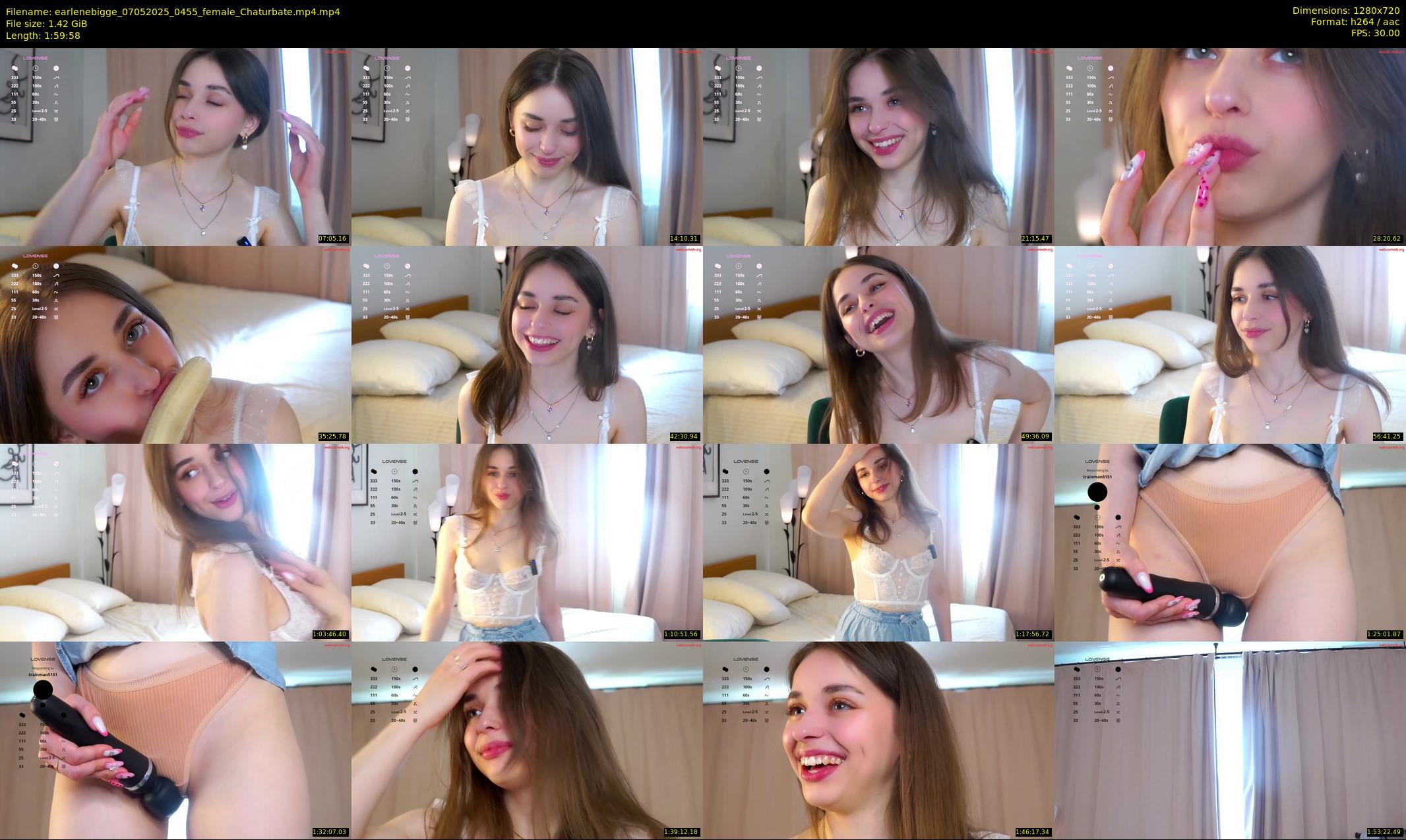 earlenebigge — 120 minute Chaturbate female cam show recording, 720p, May 7, 2025