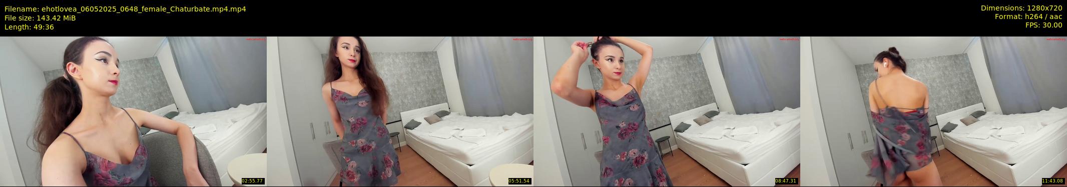 ehotlovea — 50 minute Chaturbate female cam show recording, 720p, May 6, 2025