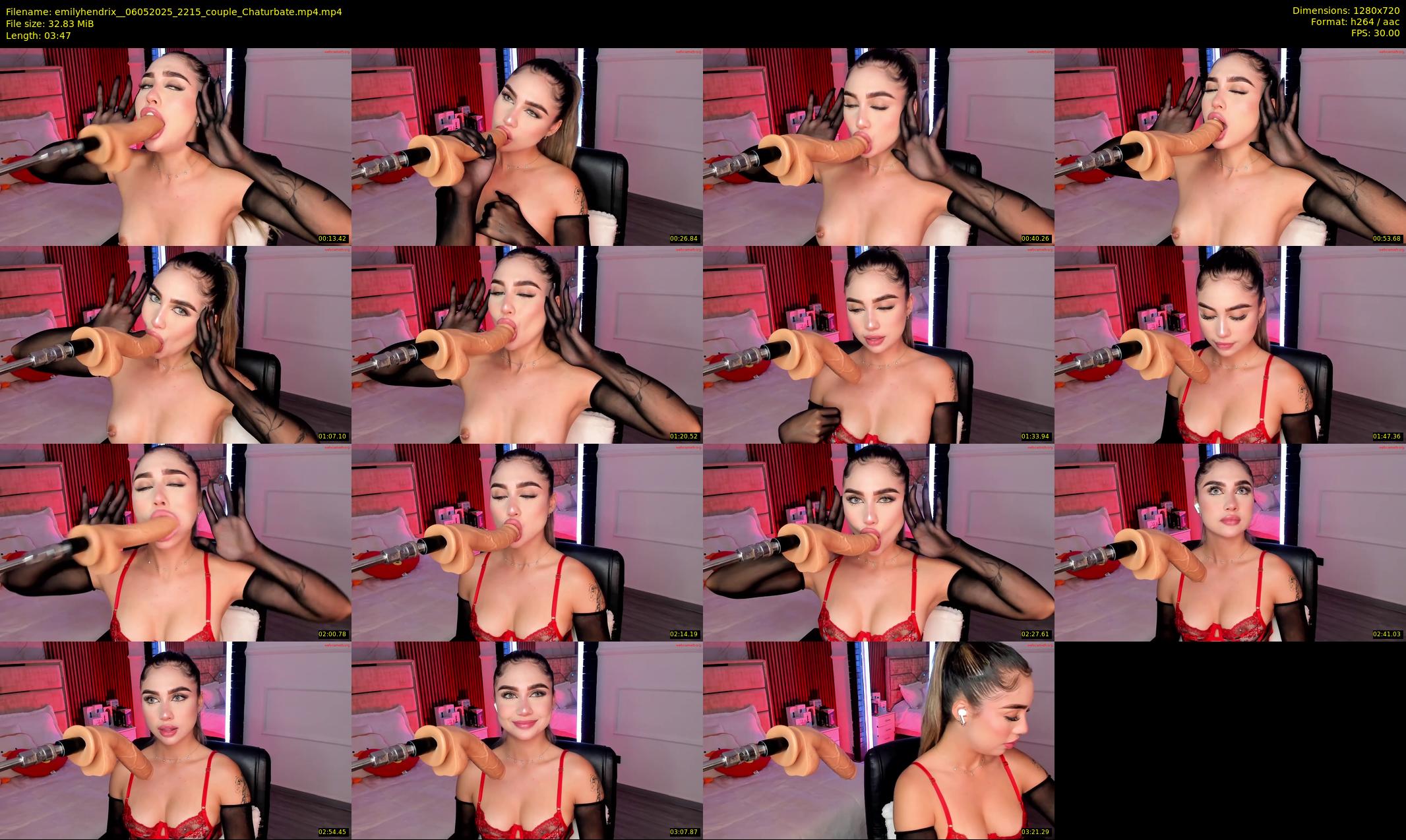 emilyhendrix_ — 4 minute Chaturbate couple cam show recording, 720p, May 6, 2025