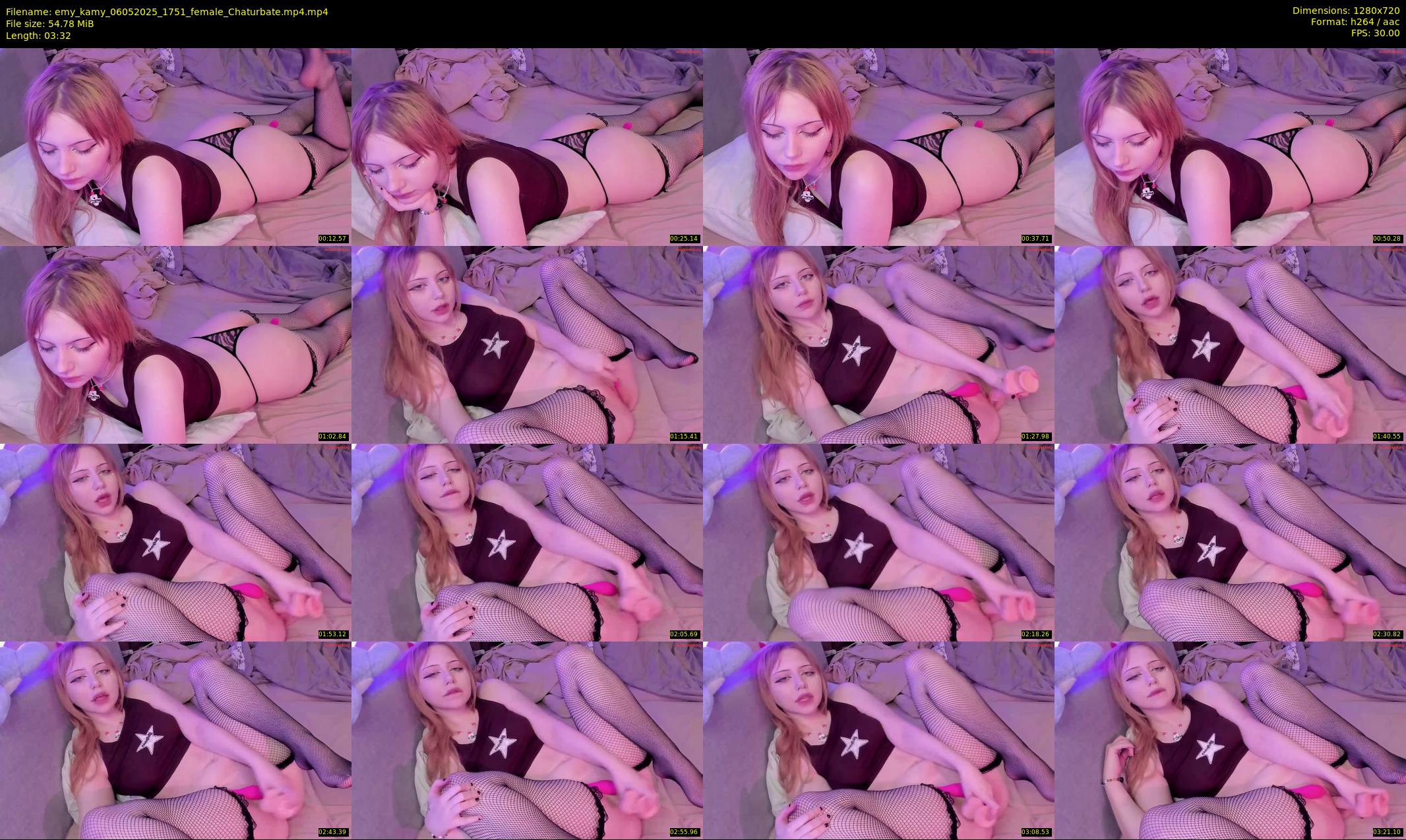 emy_kamy — 4 minute Chaturbate female cam show recording, 720p, May 6, 2025