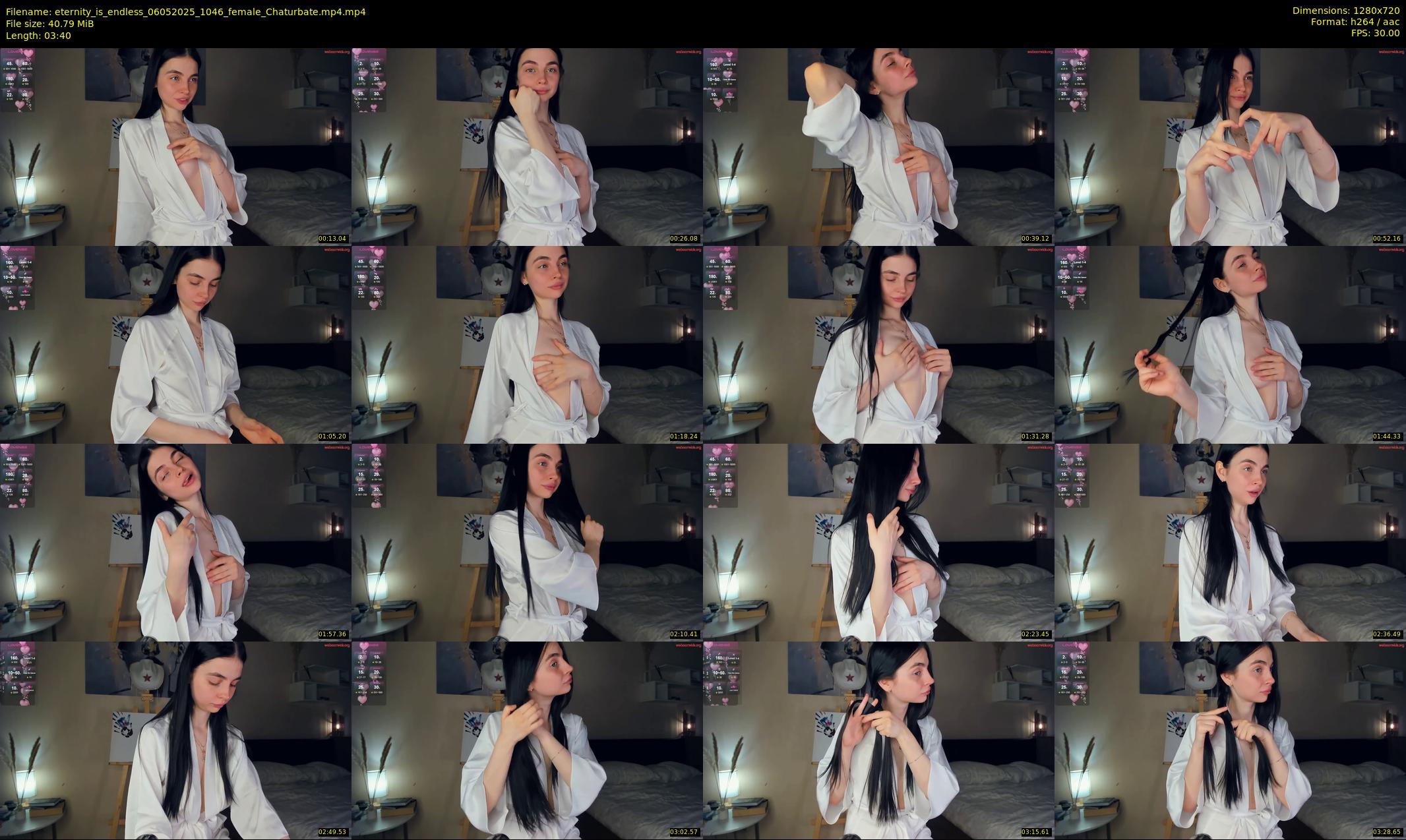 eternity_is_endless — 4 minute Chaturbate female cam show recording, 720p, May 6, 2025