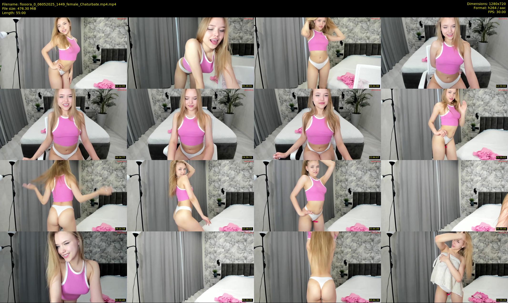 flooora_0 — 55 minute Chaturbate couple cam show recording, 720p, May 6, 2025