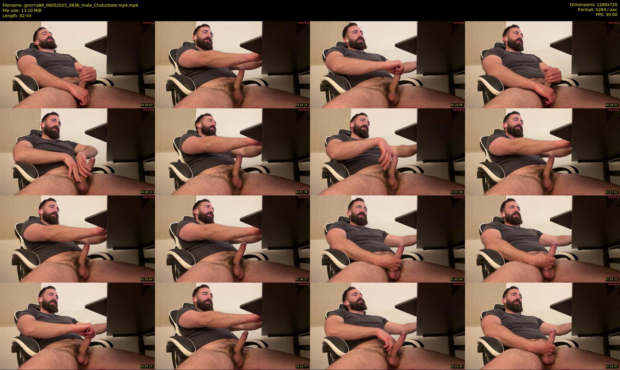 gnorris88 — 3 minute Chaturbate male cam show recording, 720p, May 6, 2025